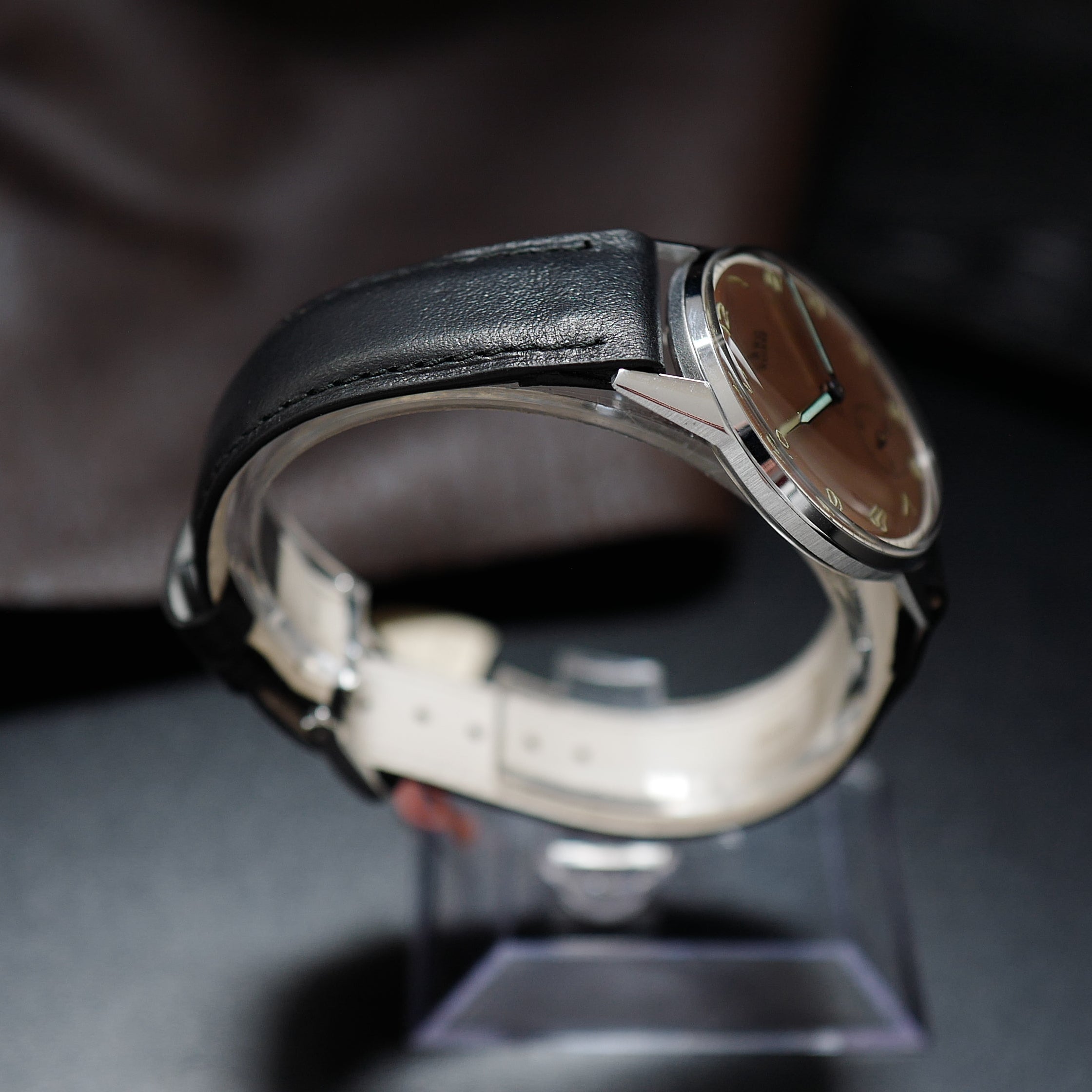 BWC - Buttes Watch Cie - Salmon Dial Two Tone 1950's