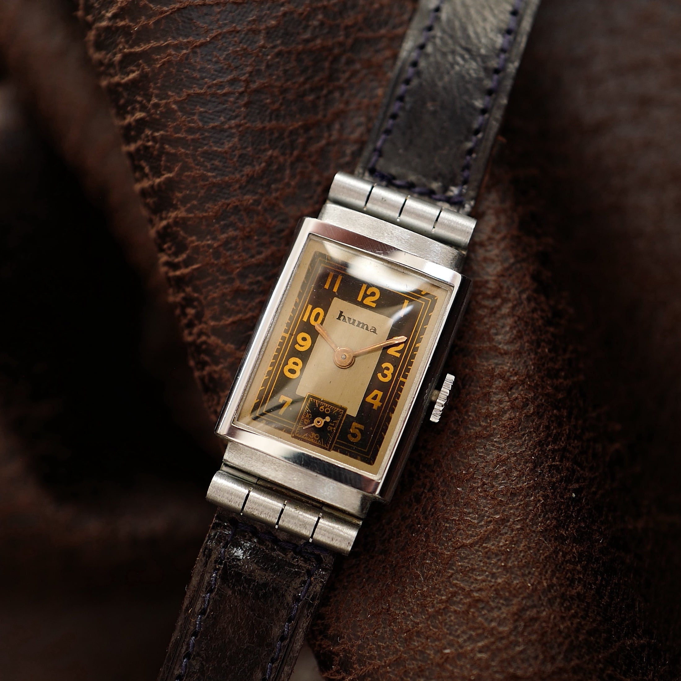 Huma - Art Deco Two Tone Coffee 1940's N.O.S