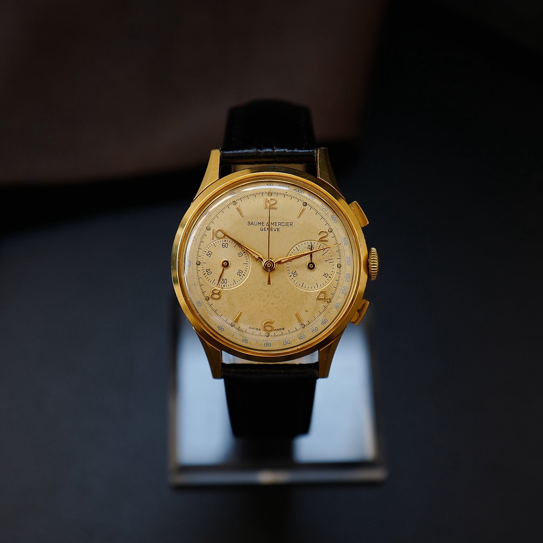 Baume & Mercier Chronograph - Gold Plated 1960s