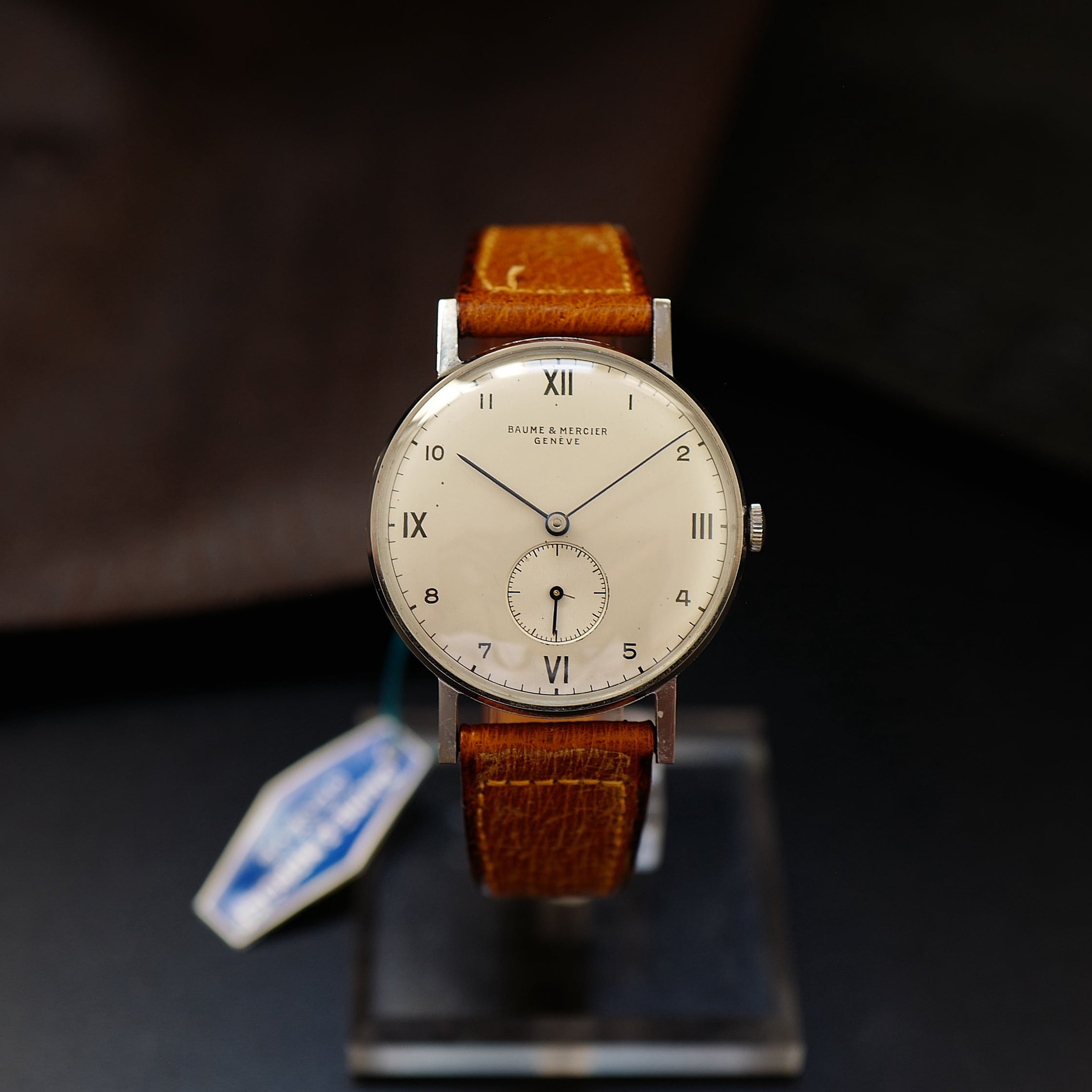 Baume & Mercier Calatrava Bauhaus - Oversize Case 1950’s N.O.S