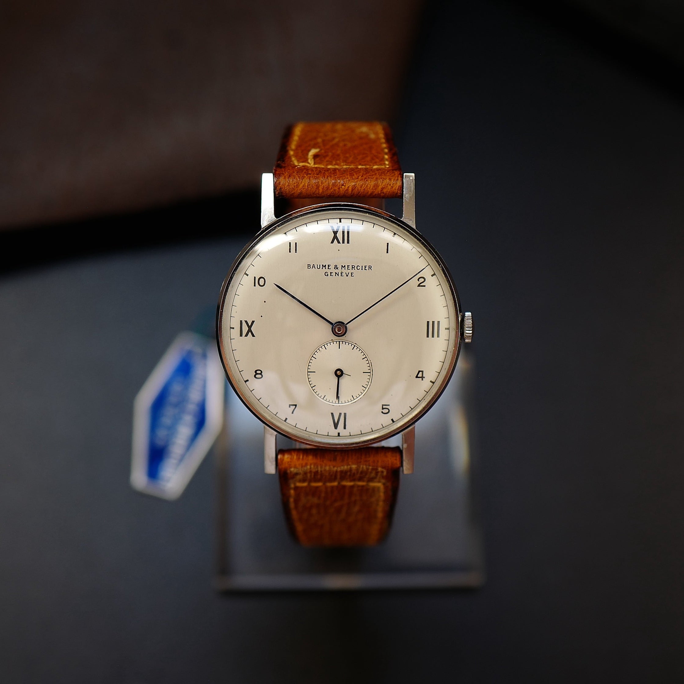 Baume & Mercier Calatrava Bauhaus - Oversize Case 1950s N.O.S