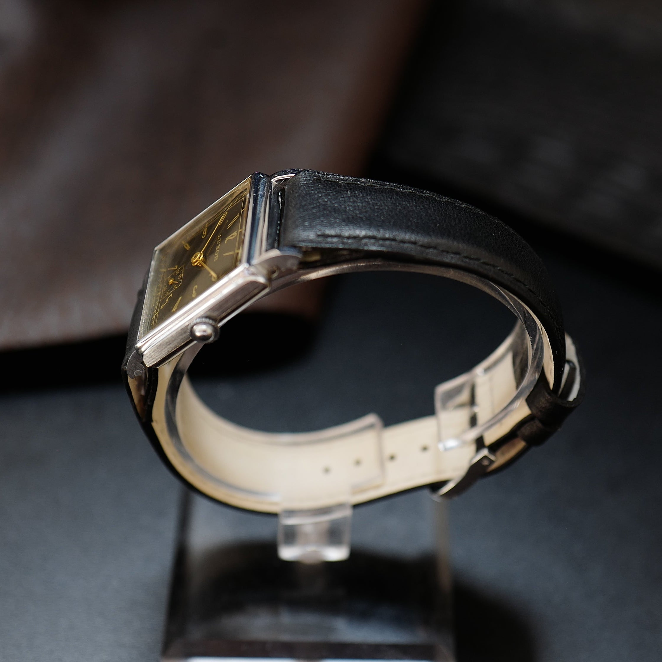 Luxor Type Tank Bauhaus Grey Dial - Small Second 1950s