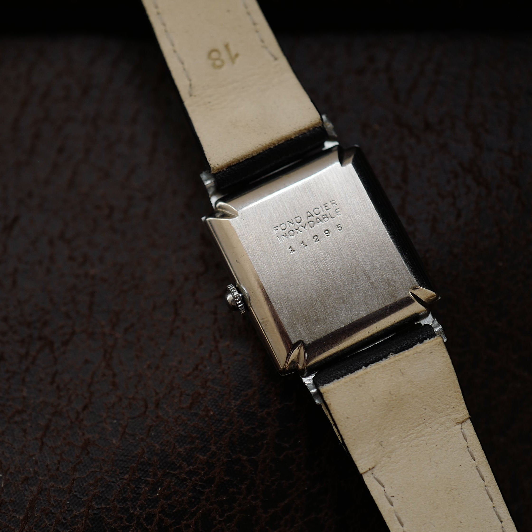 Luxor Type Tank Bauhaus Grey Dial - Small Second 1950s