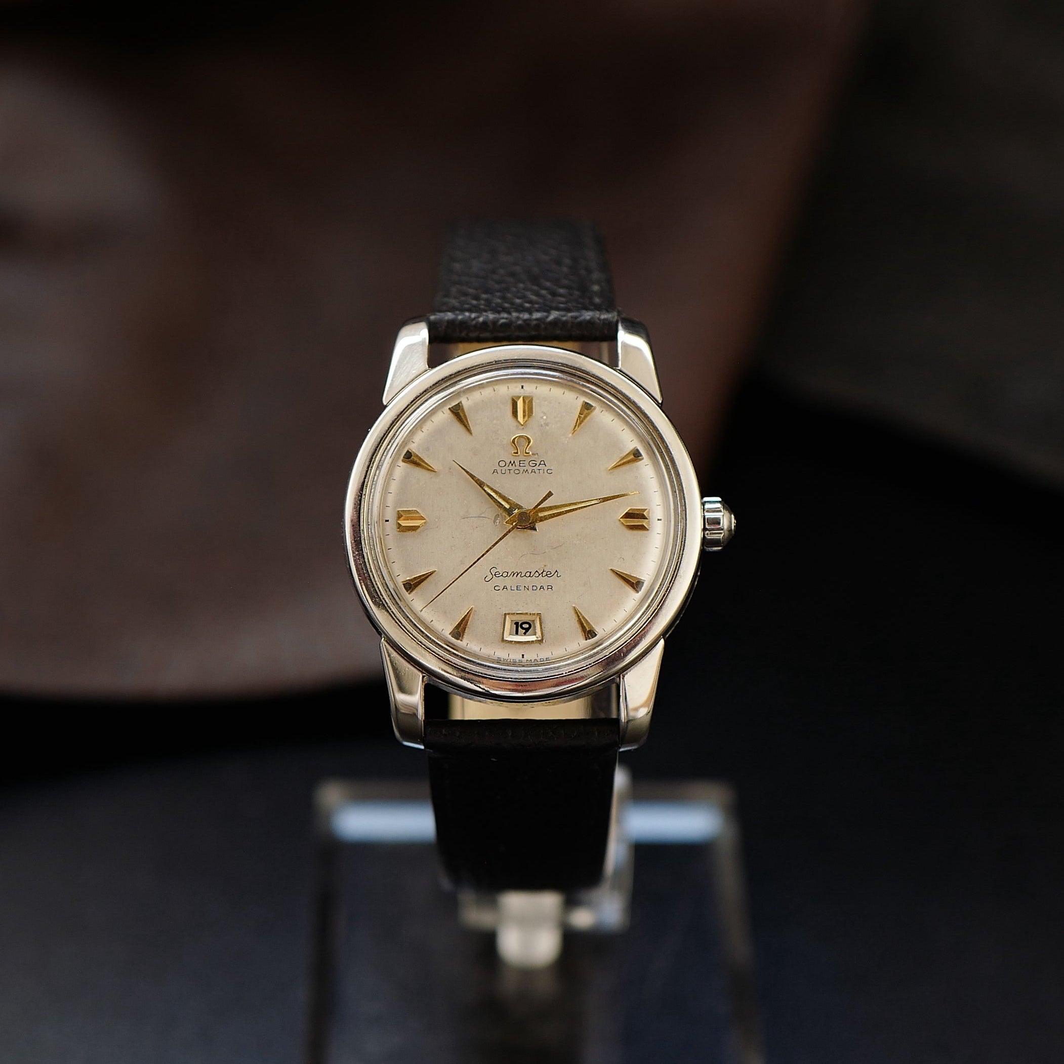 Omega Seamaster Calendar - Silver Dial 1950s (2757-4 SC)