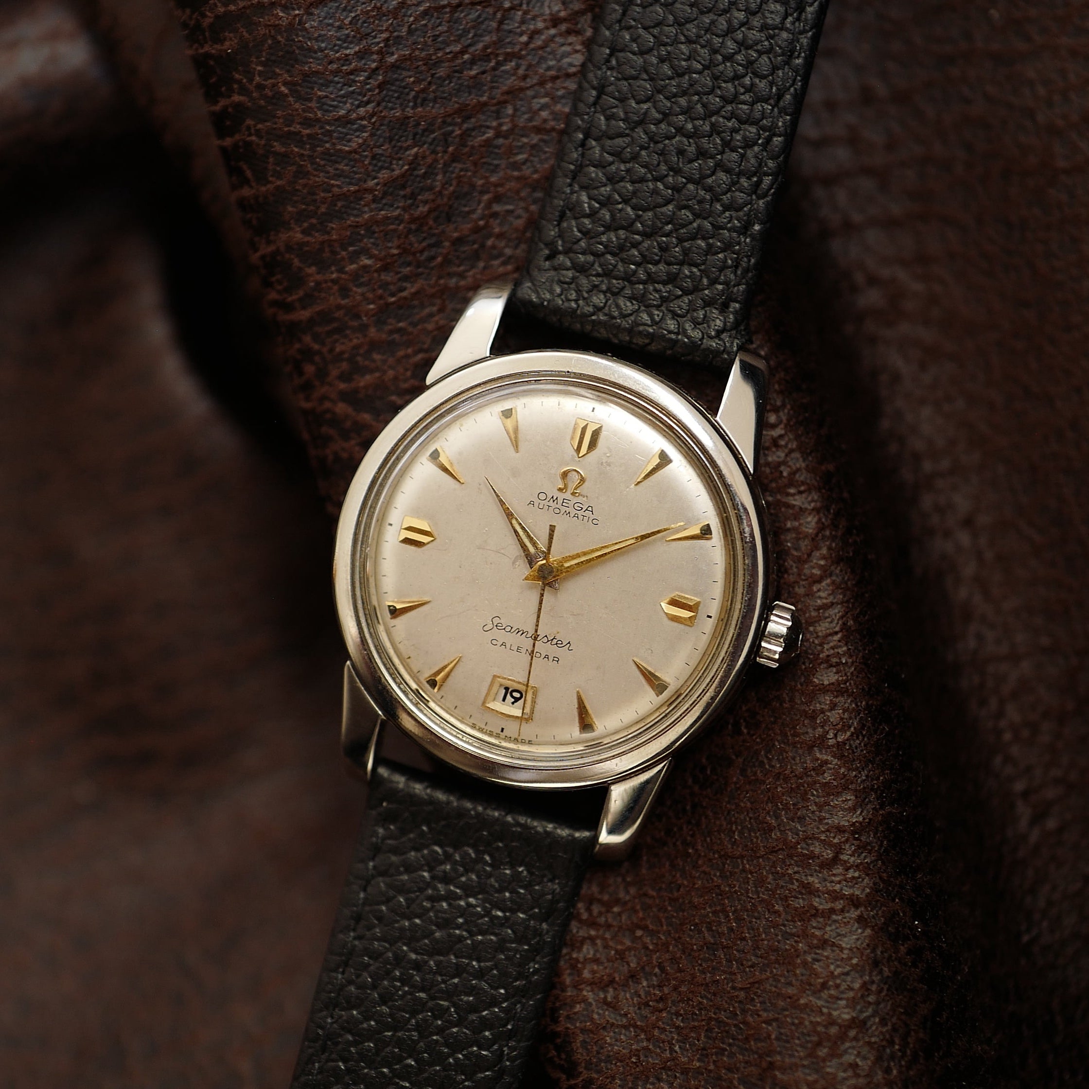 Omega Seamaster Calendar Silver Dial 2757 | Exemplaire, montre, dans un état de conservation exceptionnel, mouvement Omega.