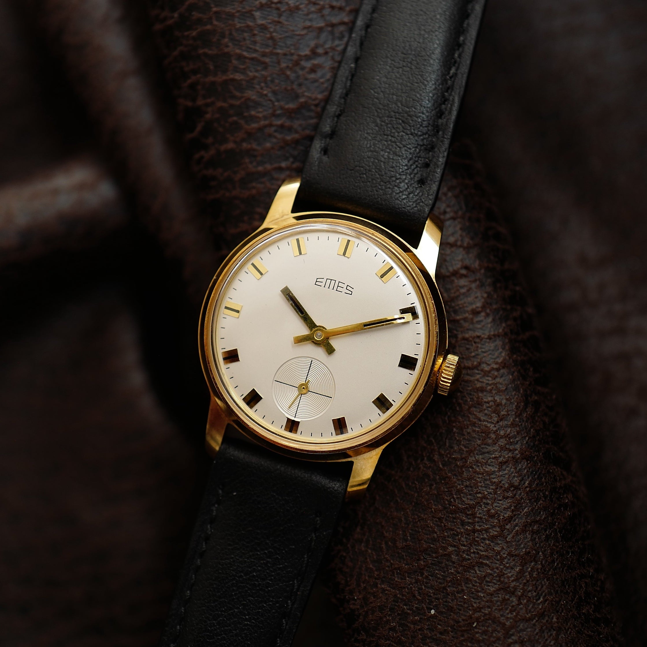 Emes Small Second - Gold 1930's N.O.S