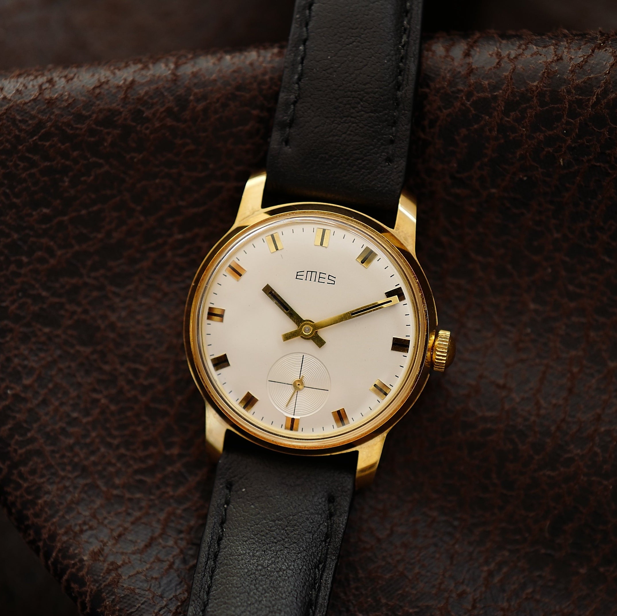 Emes Small Second - Gold 1930's N.O.S
