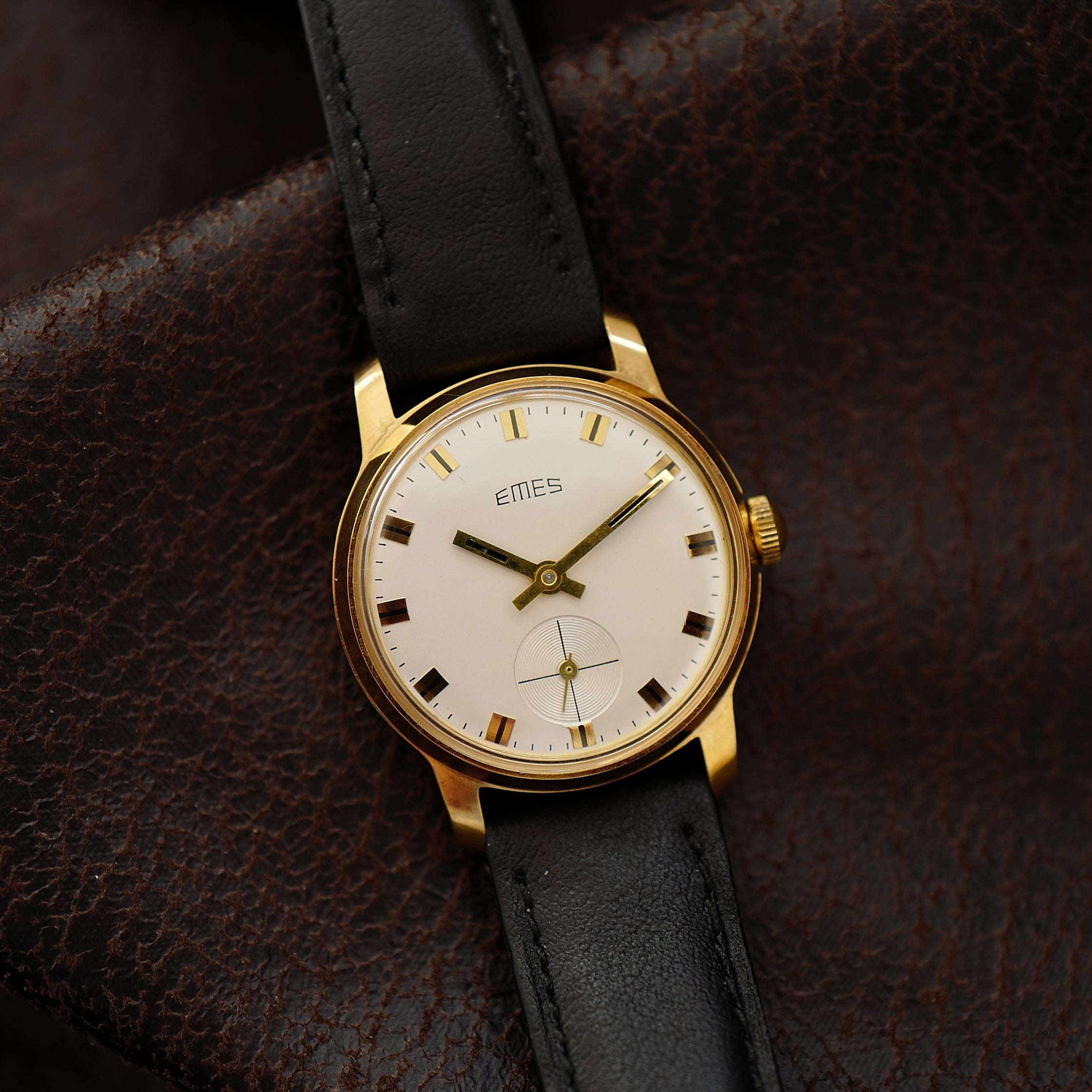 Emes Small Second - Gold 1930's N.O.S