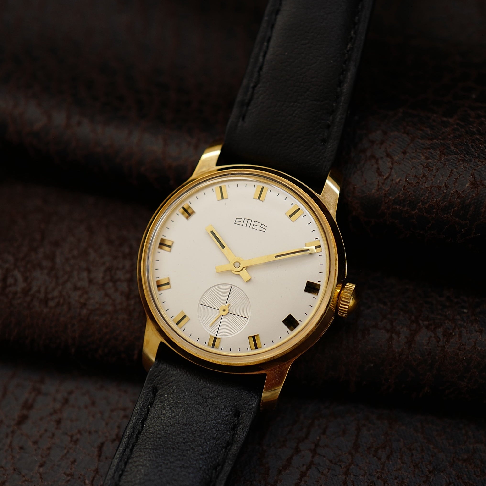 Emes Small Second - Gold 1930's N.O.S