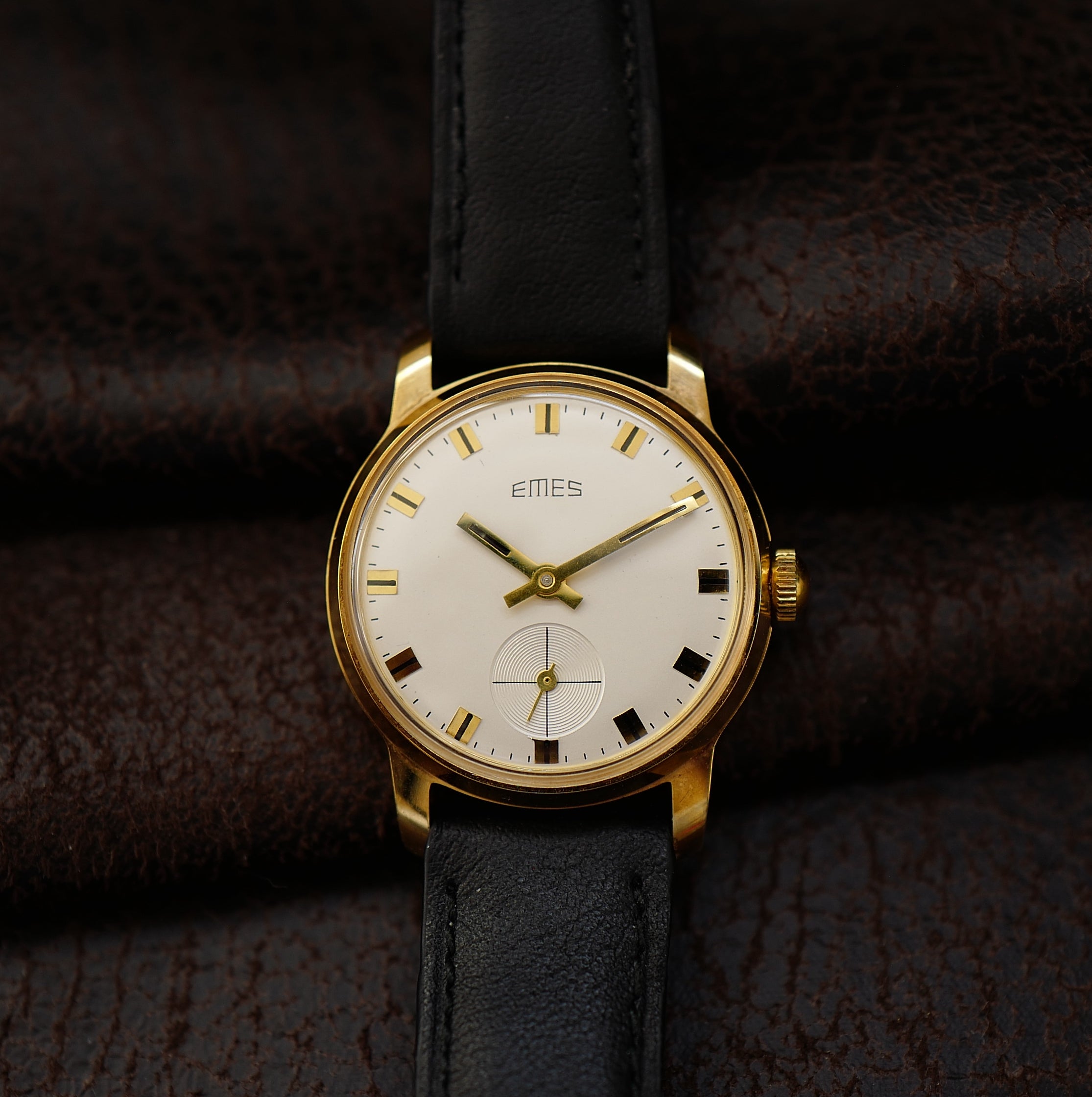 Emes Small Second - Gold 1930's N.O.S