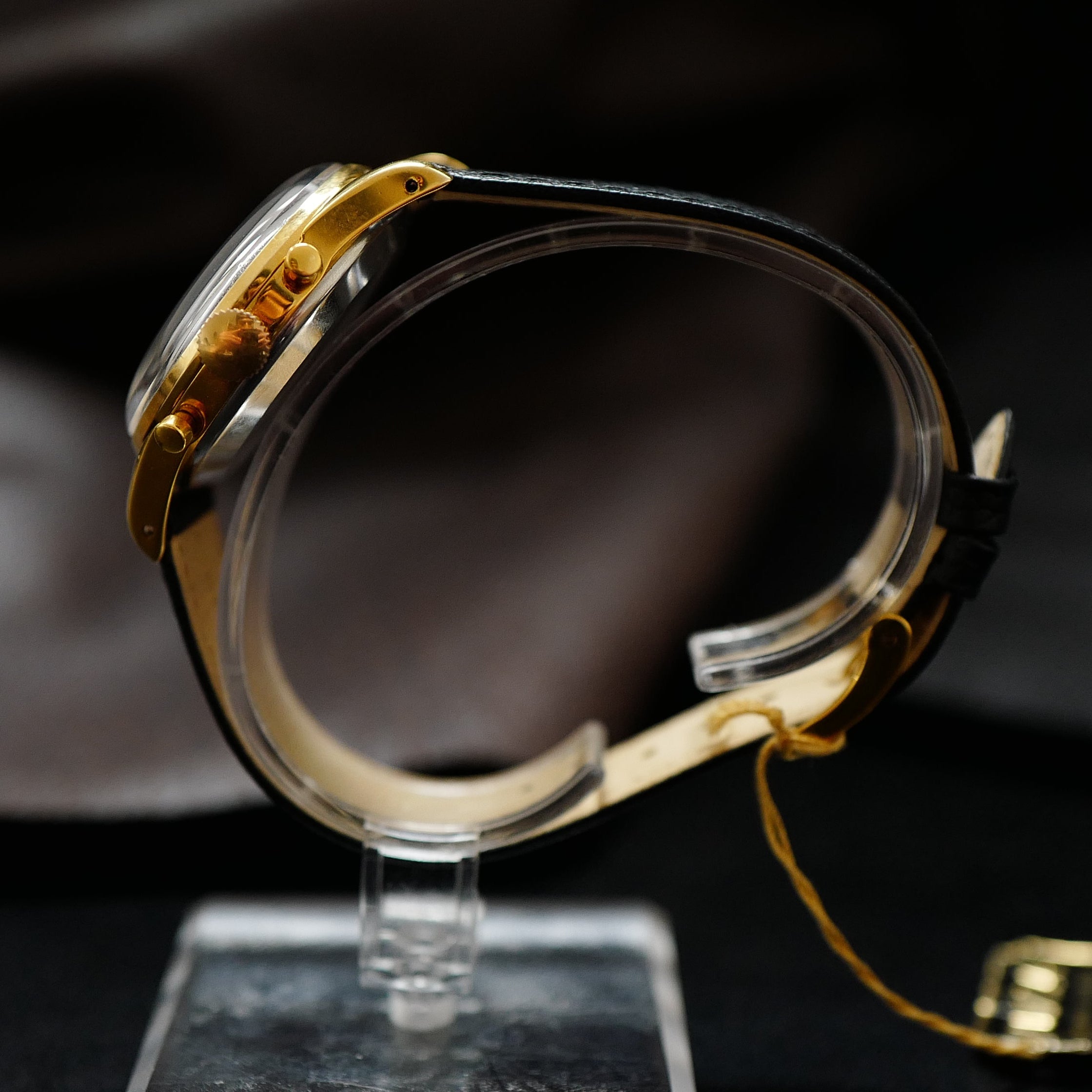 Nivia Chronograph Gold Plated - 1950's N.O.S