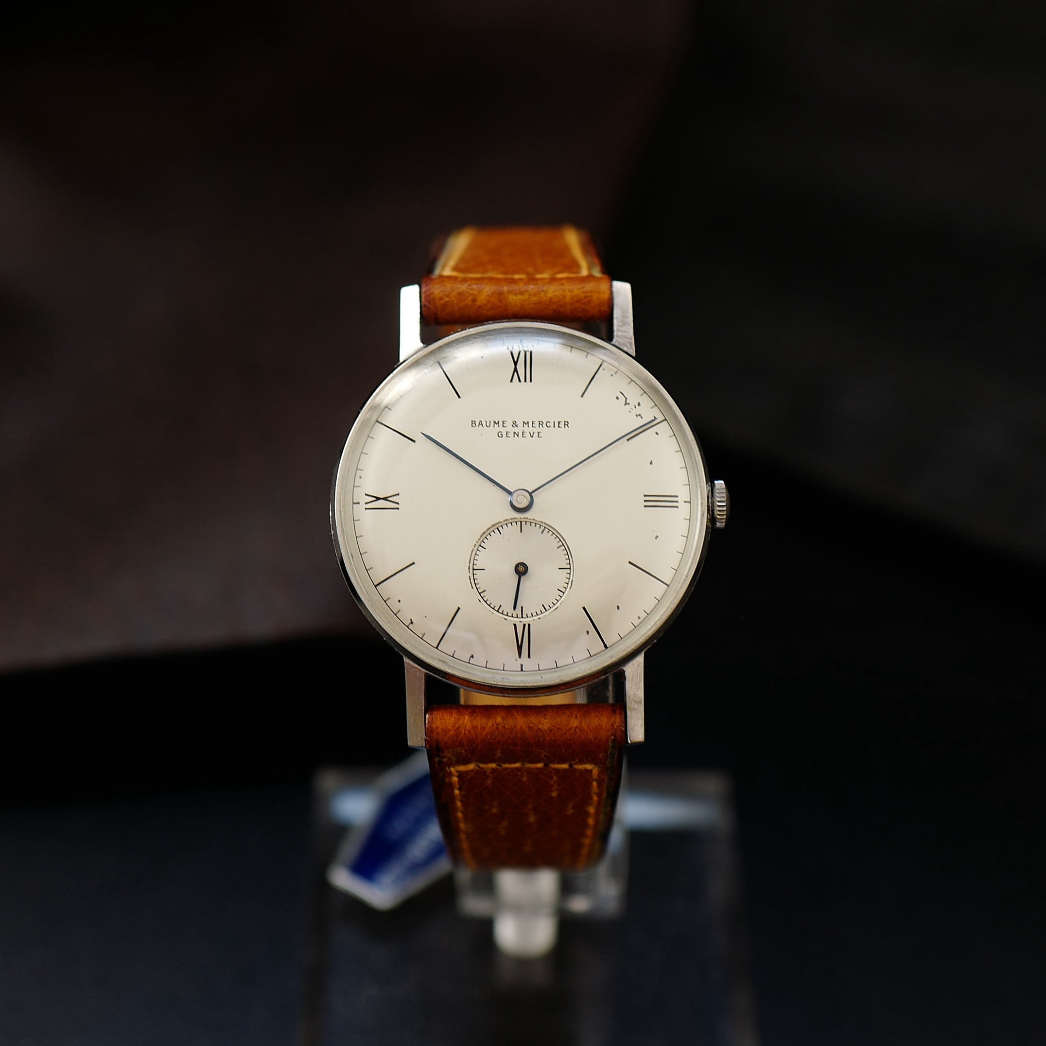 Baume & Mercier Calatrava Bauhaus - Oversize Case 1950s N.O.S