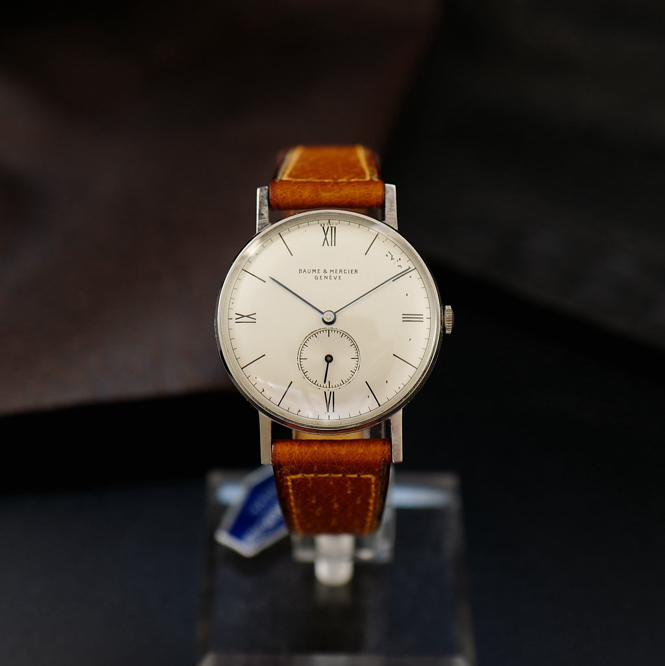 Baume & Mercier Calatrava Bauhaus - Oversize Case 1950s N.O.S