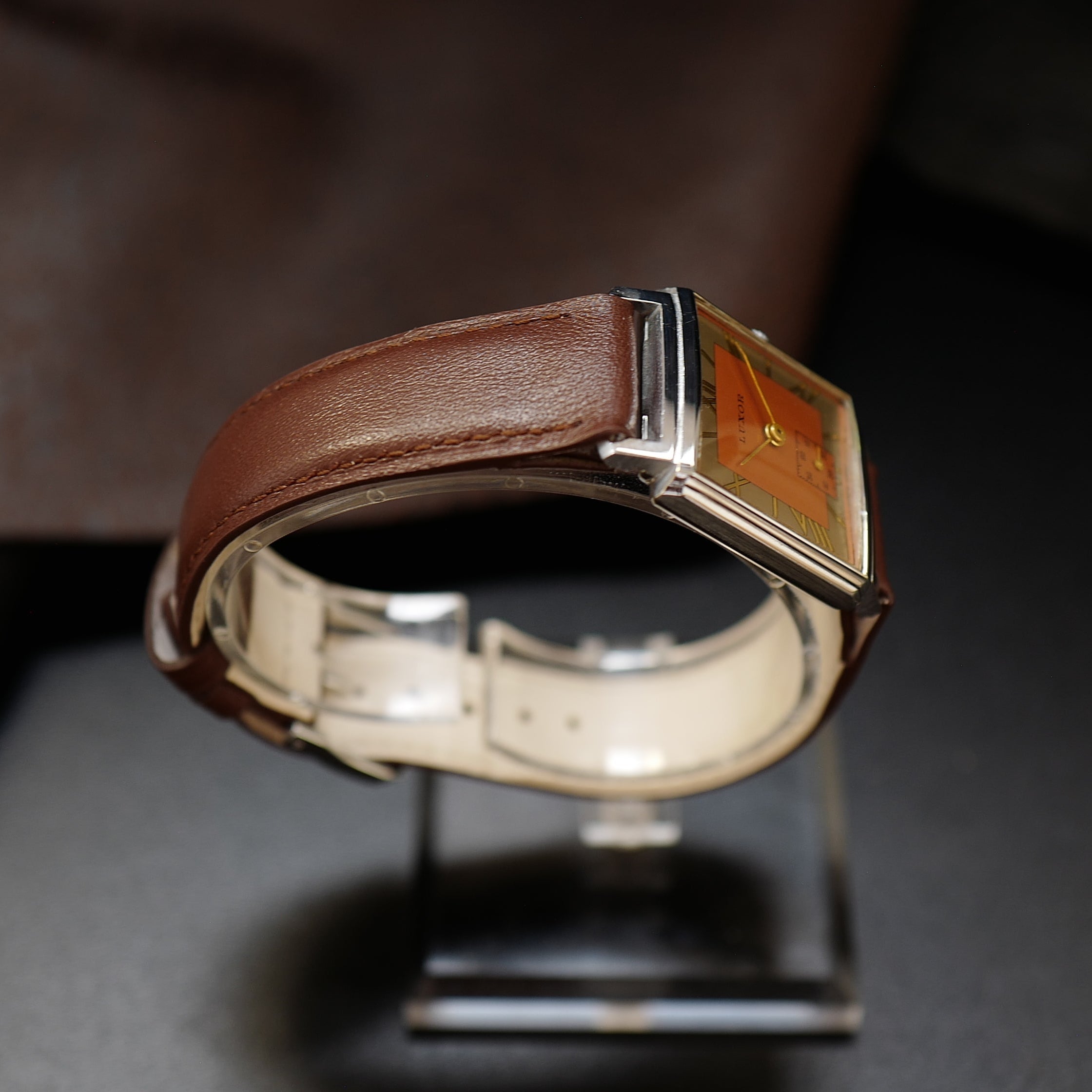 Luxor Type Tank Bauhaus Two Tone - Small Second 1950’s