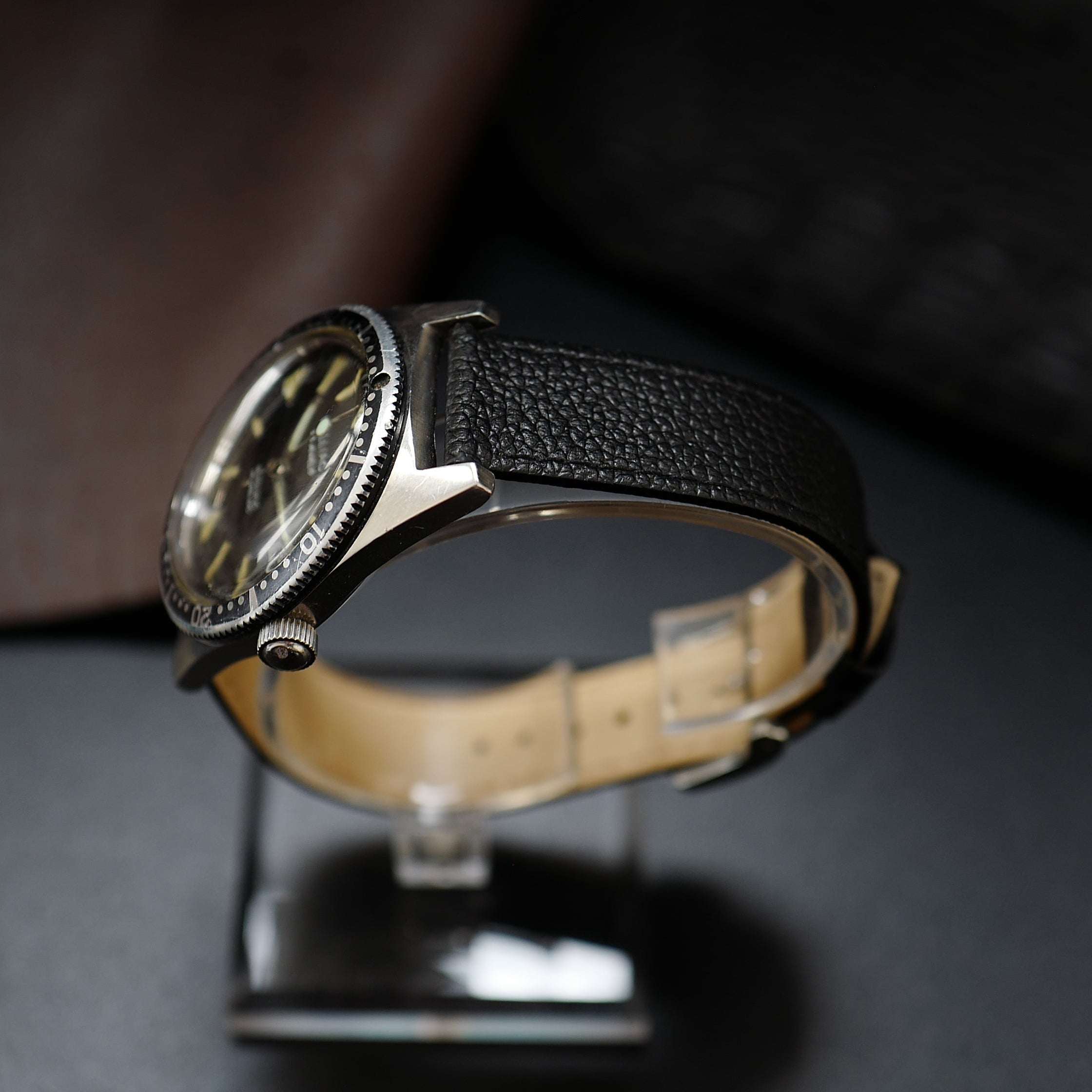 Relliac Skin Diver - Black Dial 1970's
