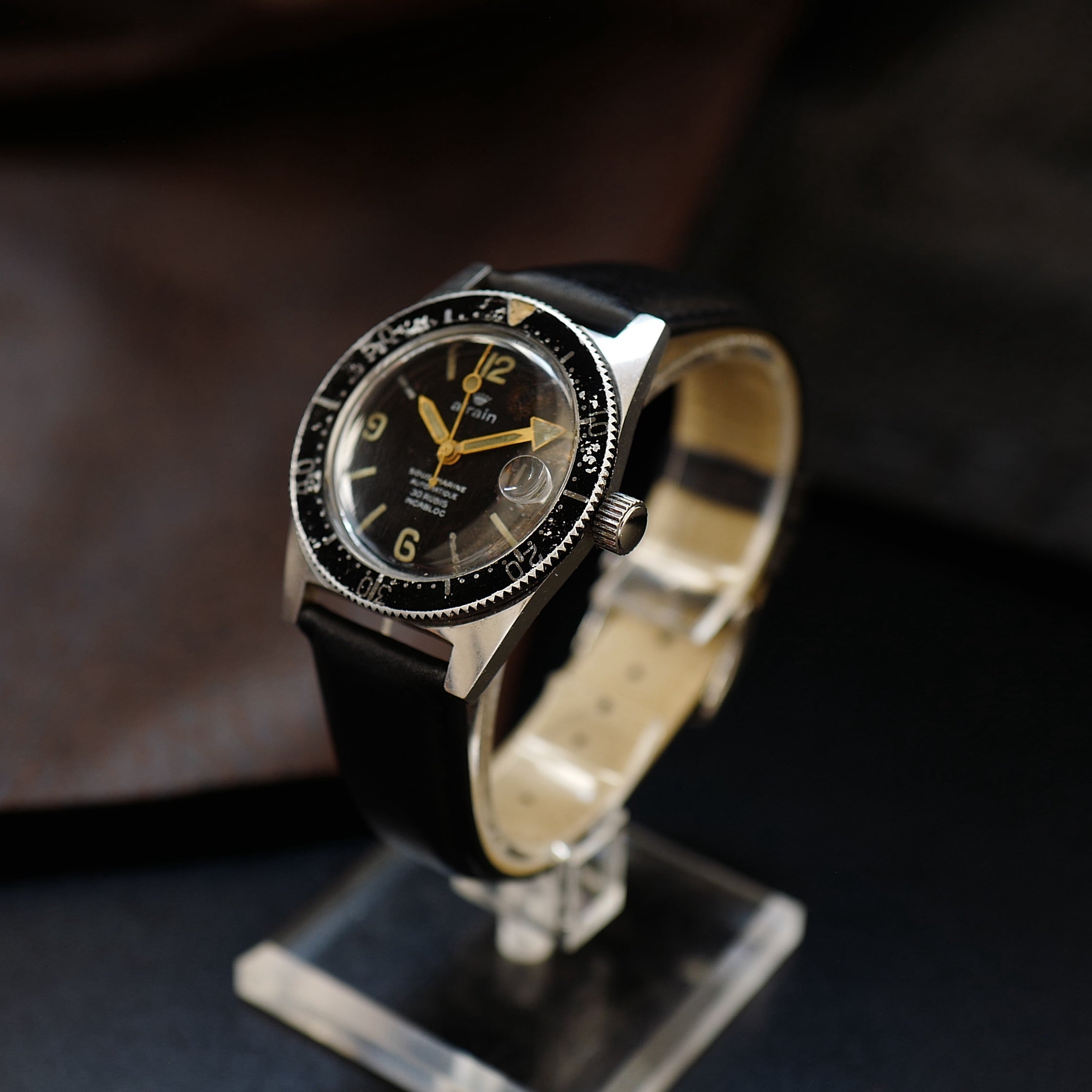Airain "Sous Marine 30 Rubis" - Skin Diver Broad Arrow (Circa 1965)