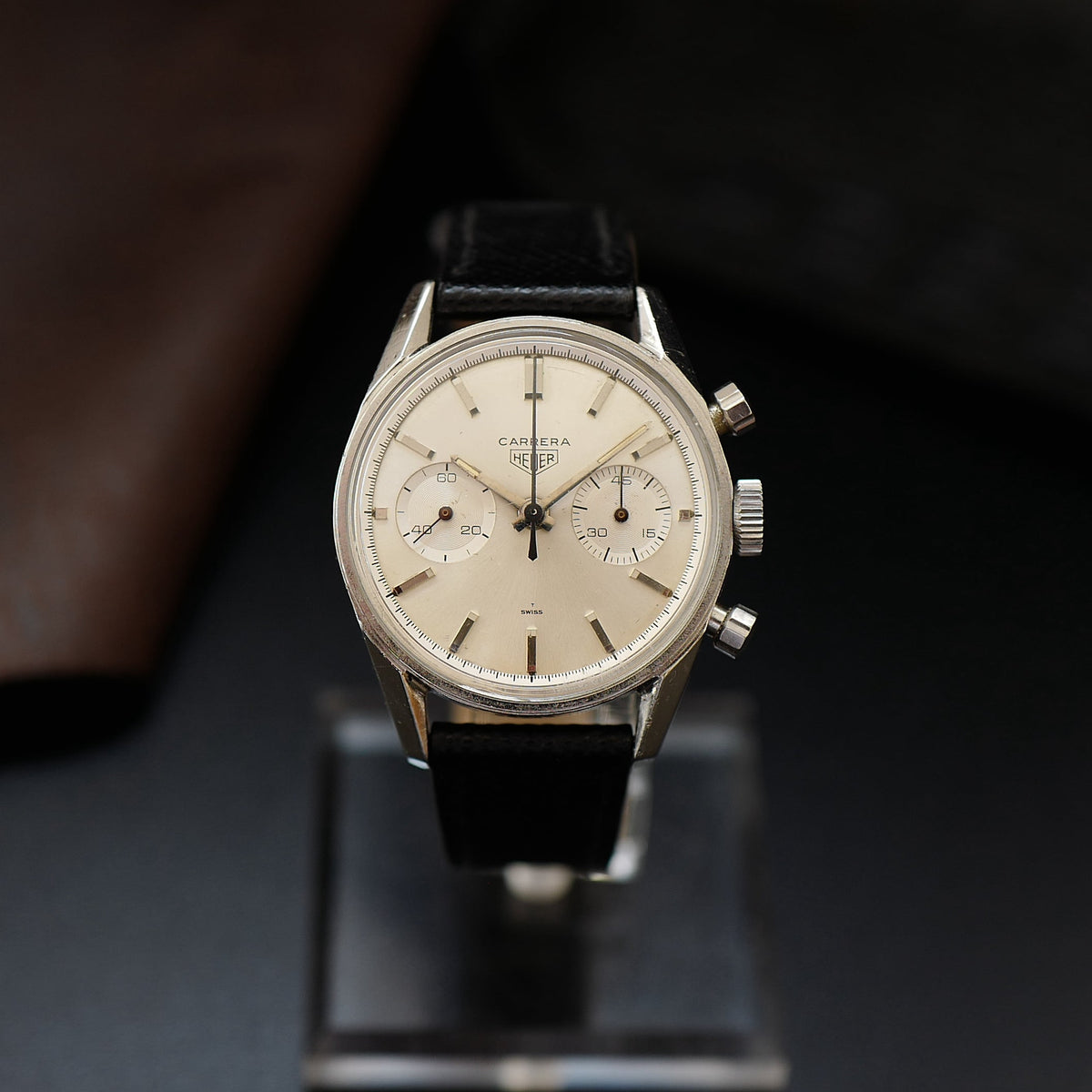 Heuer Carrera 3647S - Silver Dial (Circa 1965)