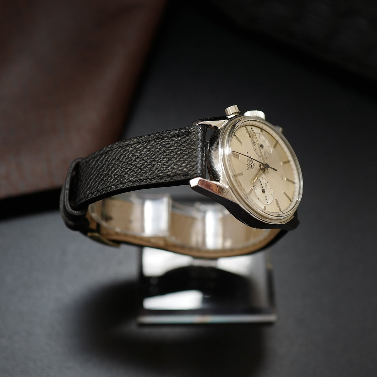 Heuer Carrera 3647S - Silver Dial (Circa 1965)