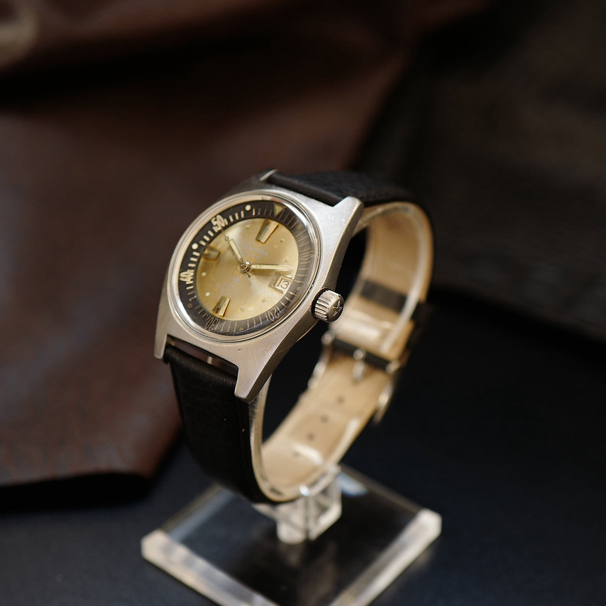 Aquastar 63 "Genève" - 1701 Tropical Dial (Circa 1965)