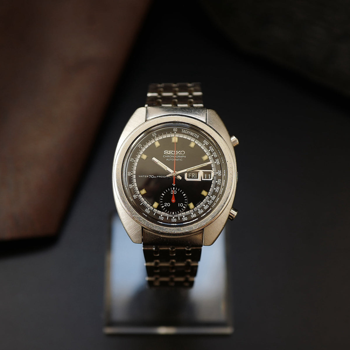 Seiko 6139-6010 "Bruce Lee" - Black Dial Water 70m Proof (Circa 1969)