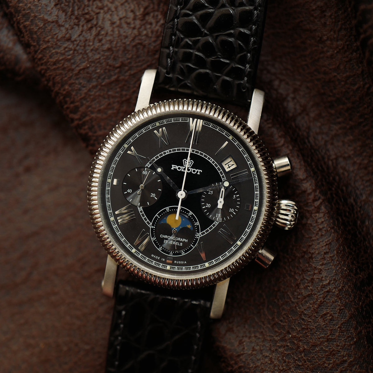Poljot Chronograph - Moonphase N.O.S (Limited Edition 1990's)