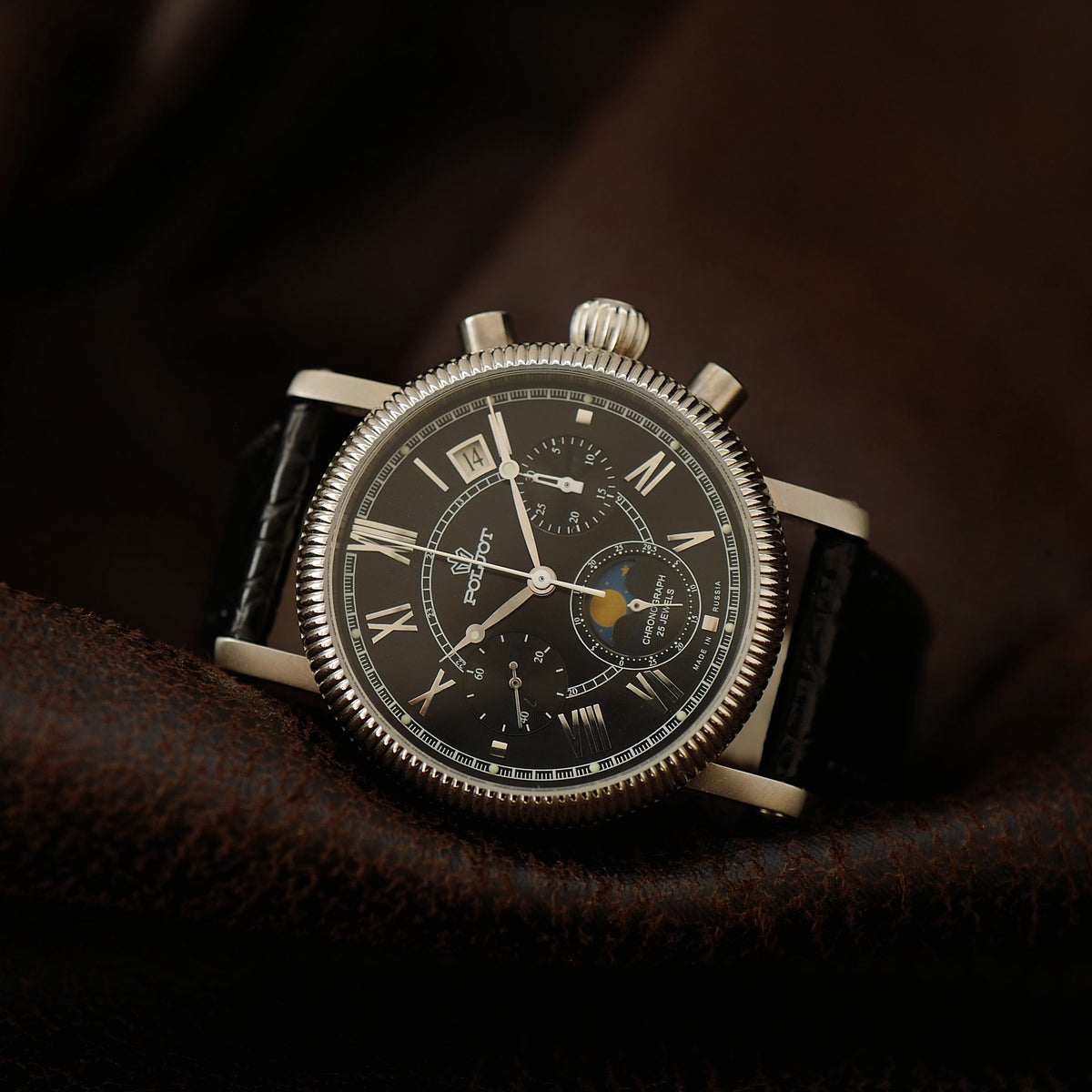 Poljot Chronograph - Moonphase (Cal 31679)