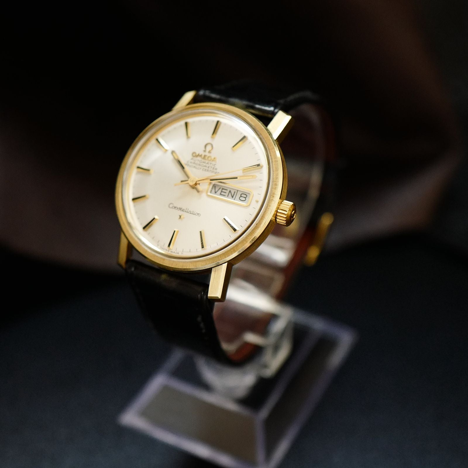 Omega Constellation Day Date Gold