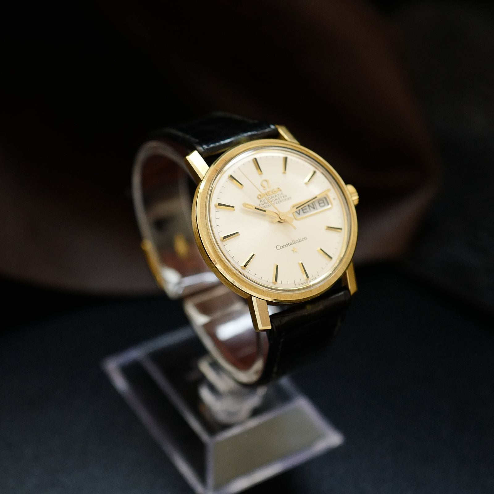Omega Constellation Day Date Gold
