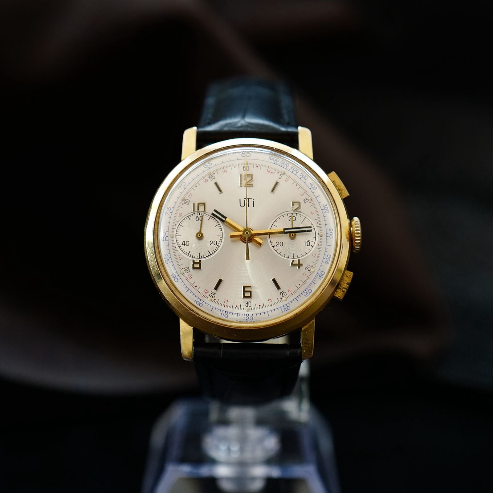 Uti Chronograph Gold Plated