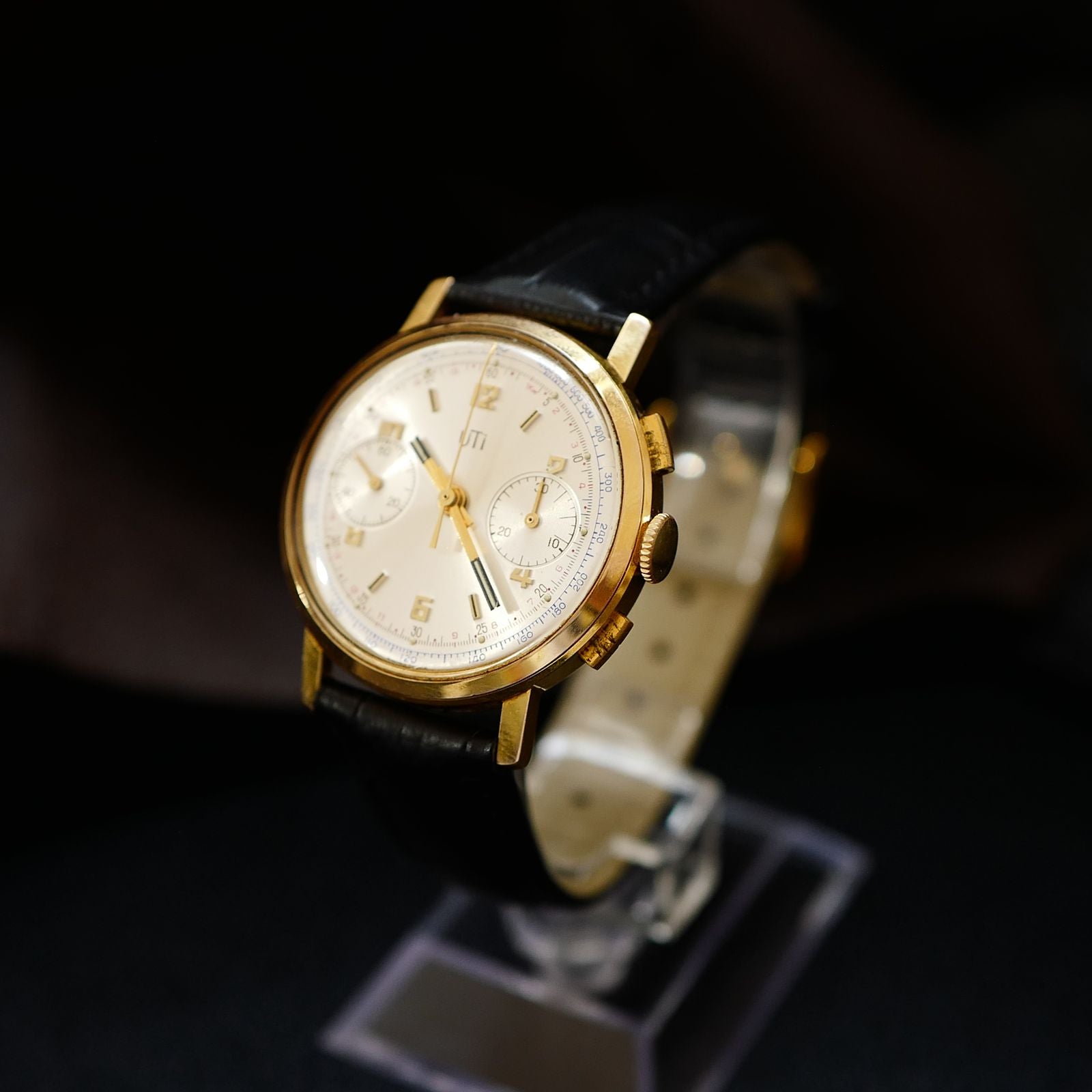 Uti Chronograph Gold Plated