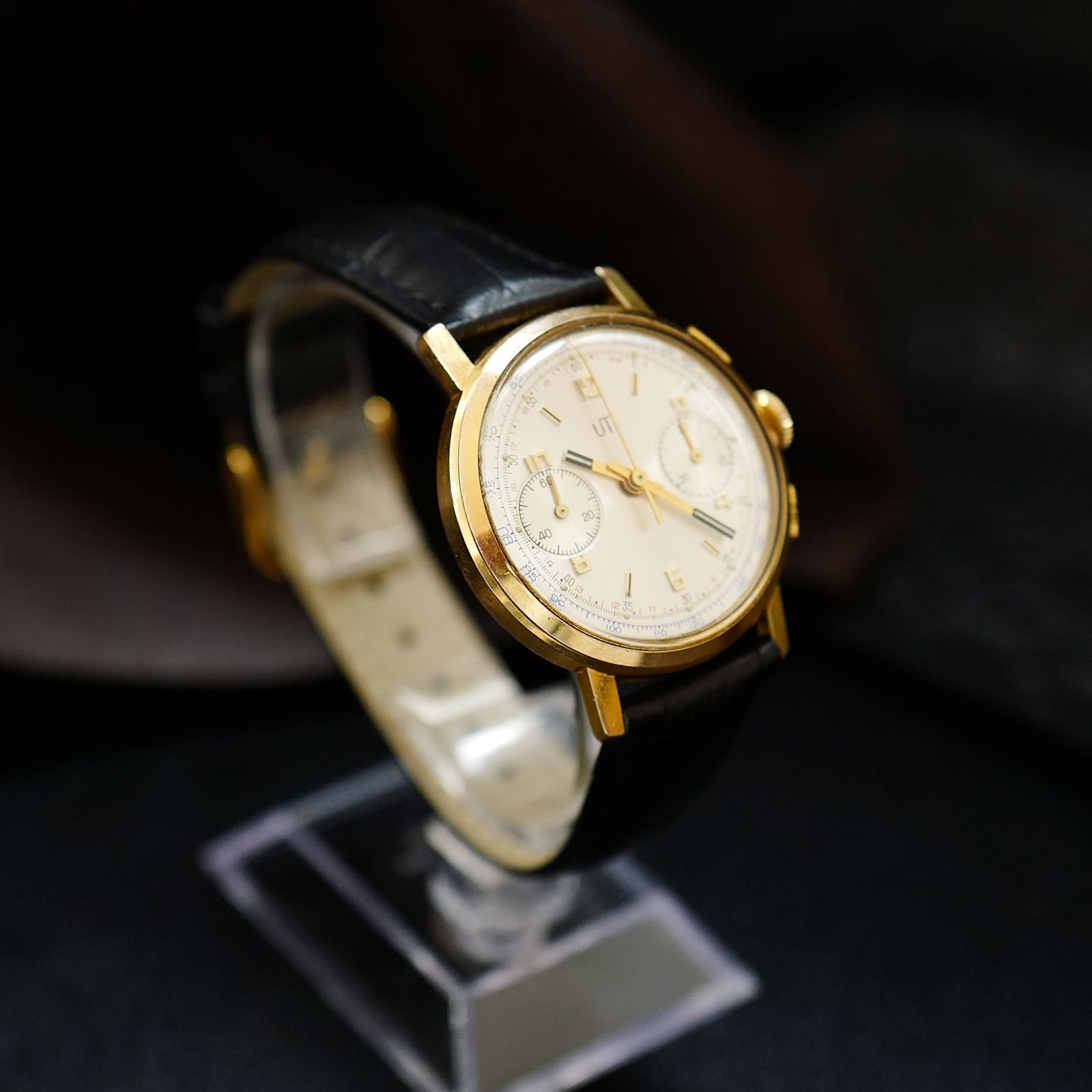 Uti Chronograph Gold Plated