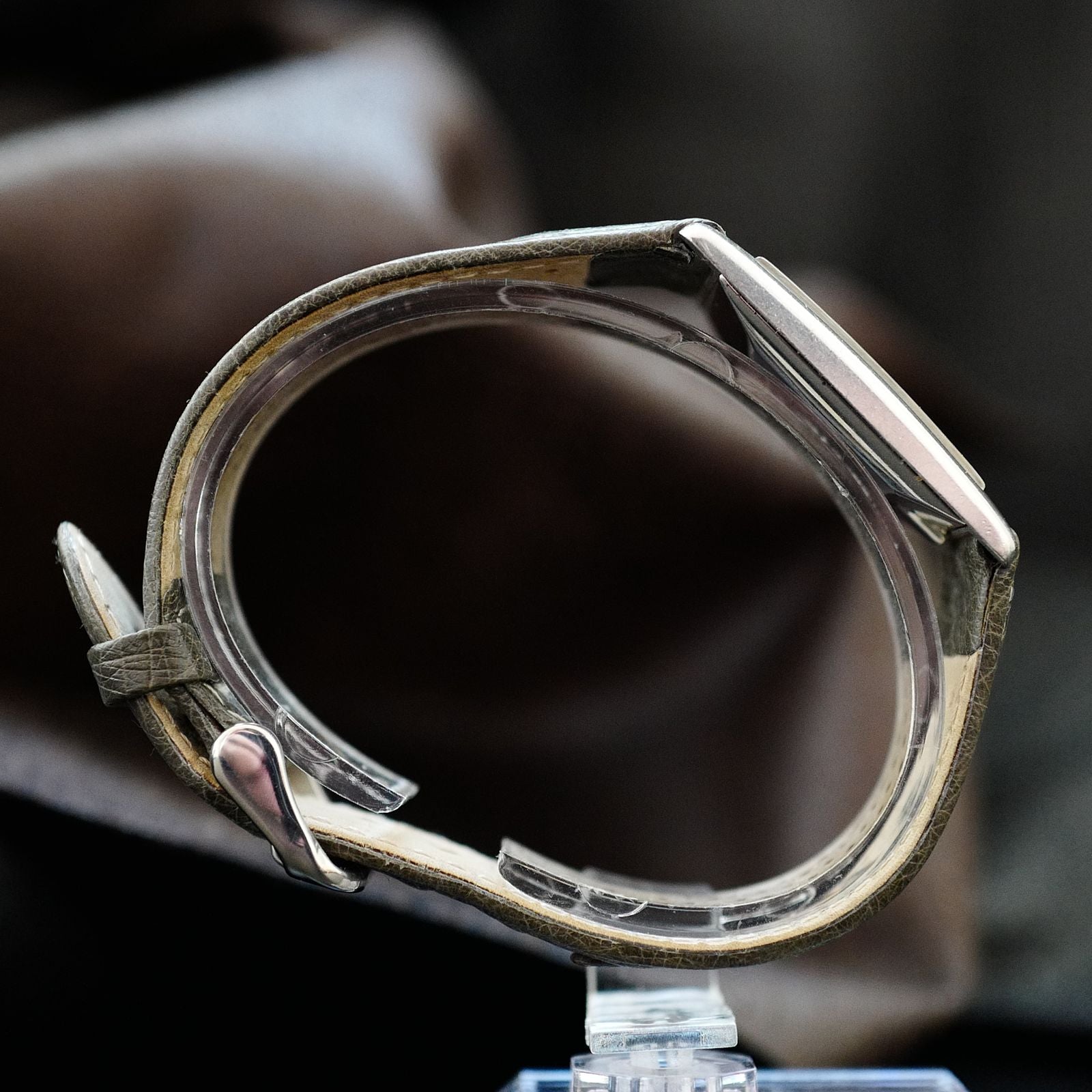 Zenith Tank Silver Dial Art Deco