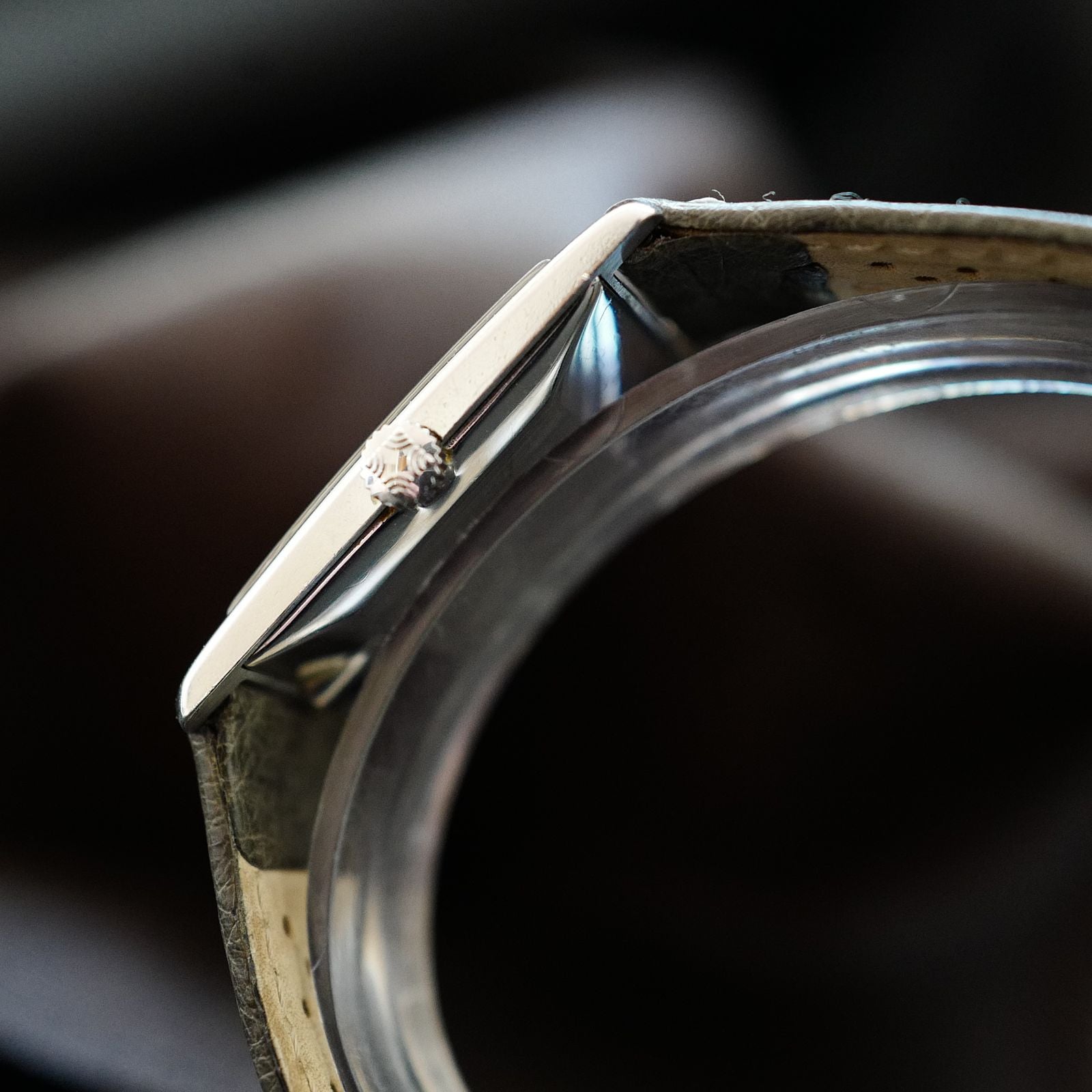 Zenith Tank Silver Dial Art Deco