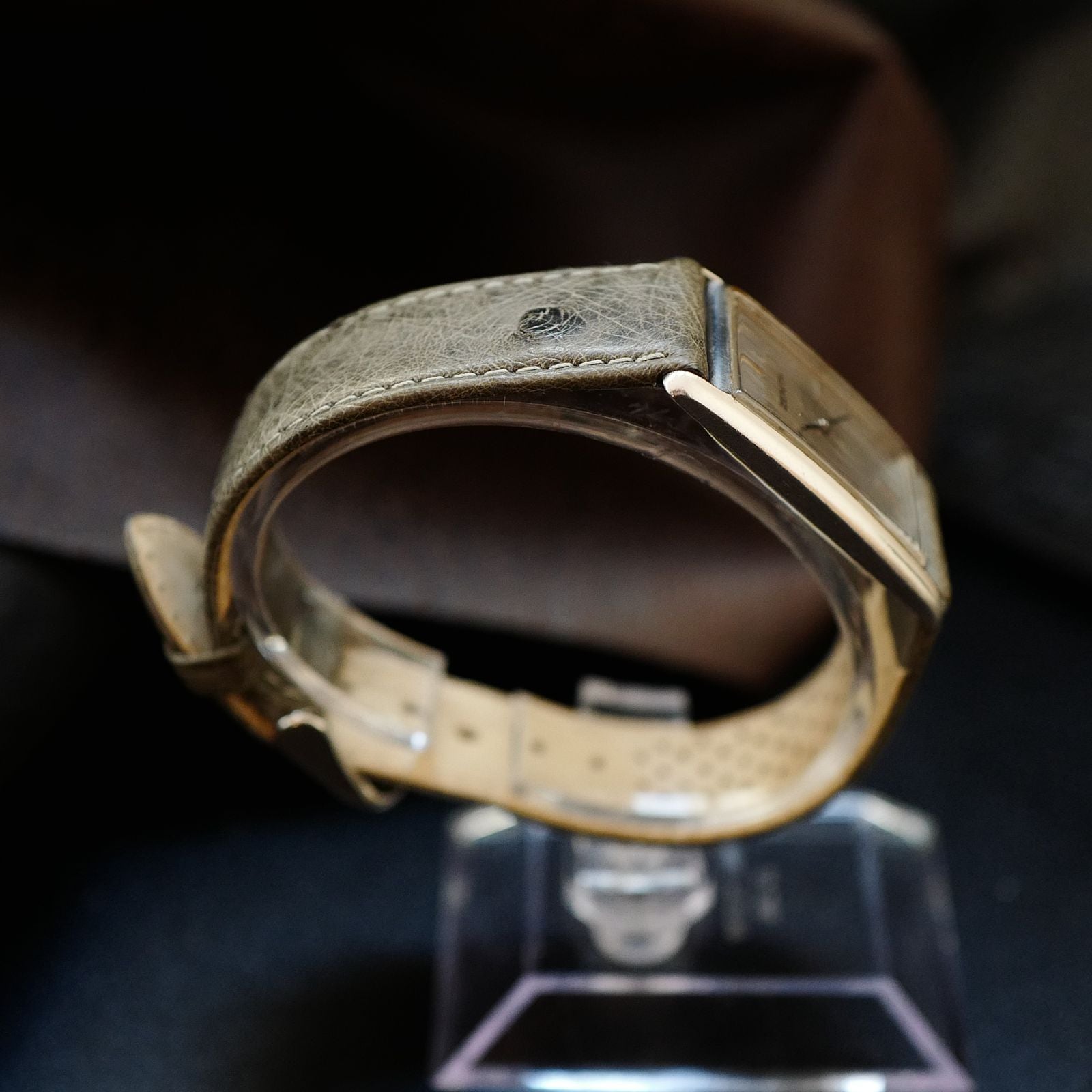 Zenith Tank Silver Dial Art Deco