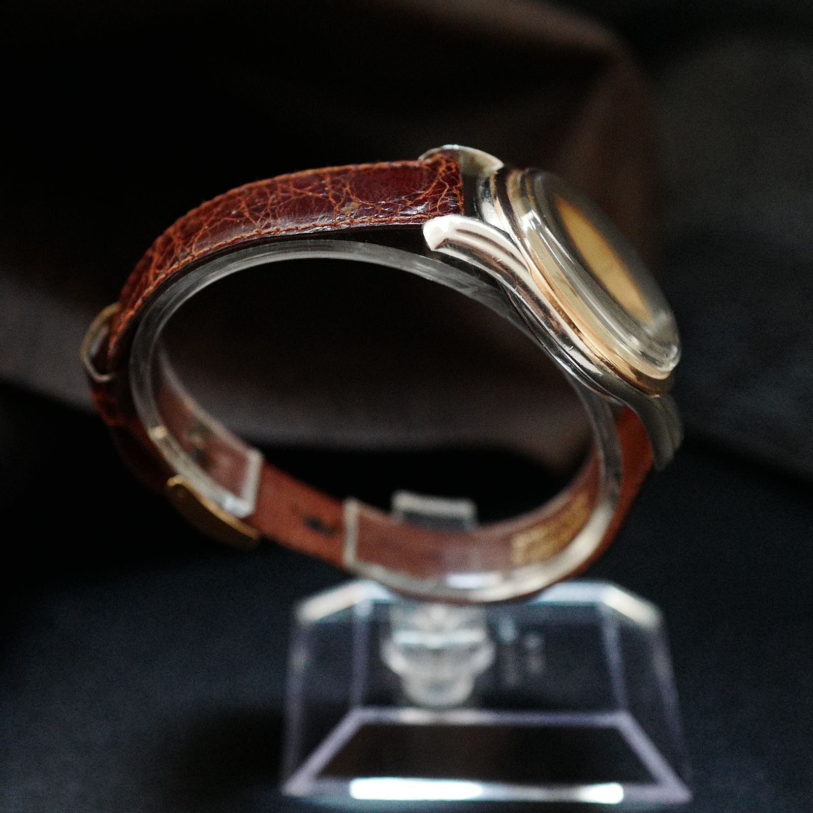 Omega Type Calatrava Jumbo Rose Gold Bezel