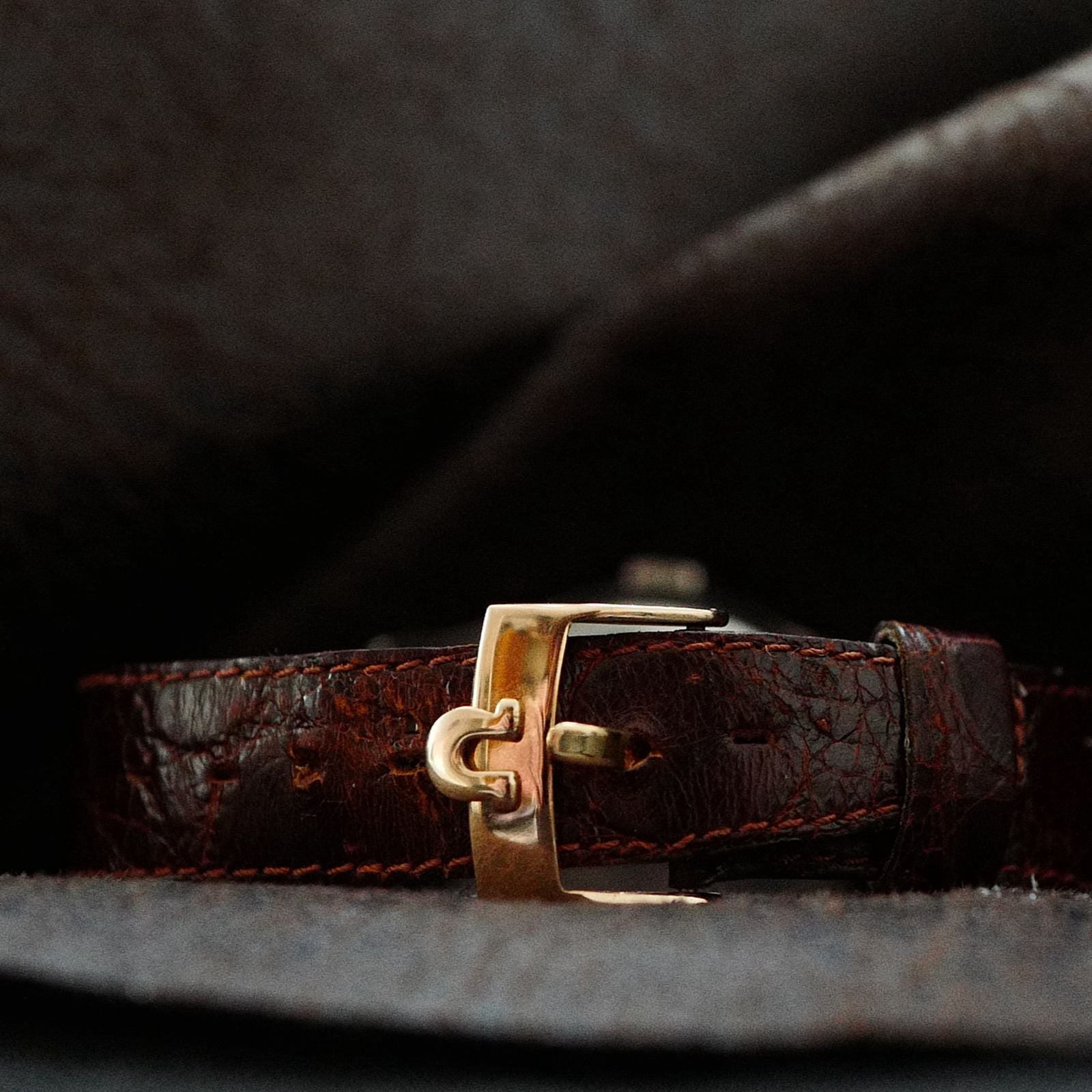 Omega Type Calatrava Jumbo Rose Gold Bezel