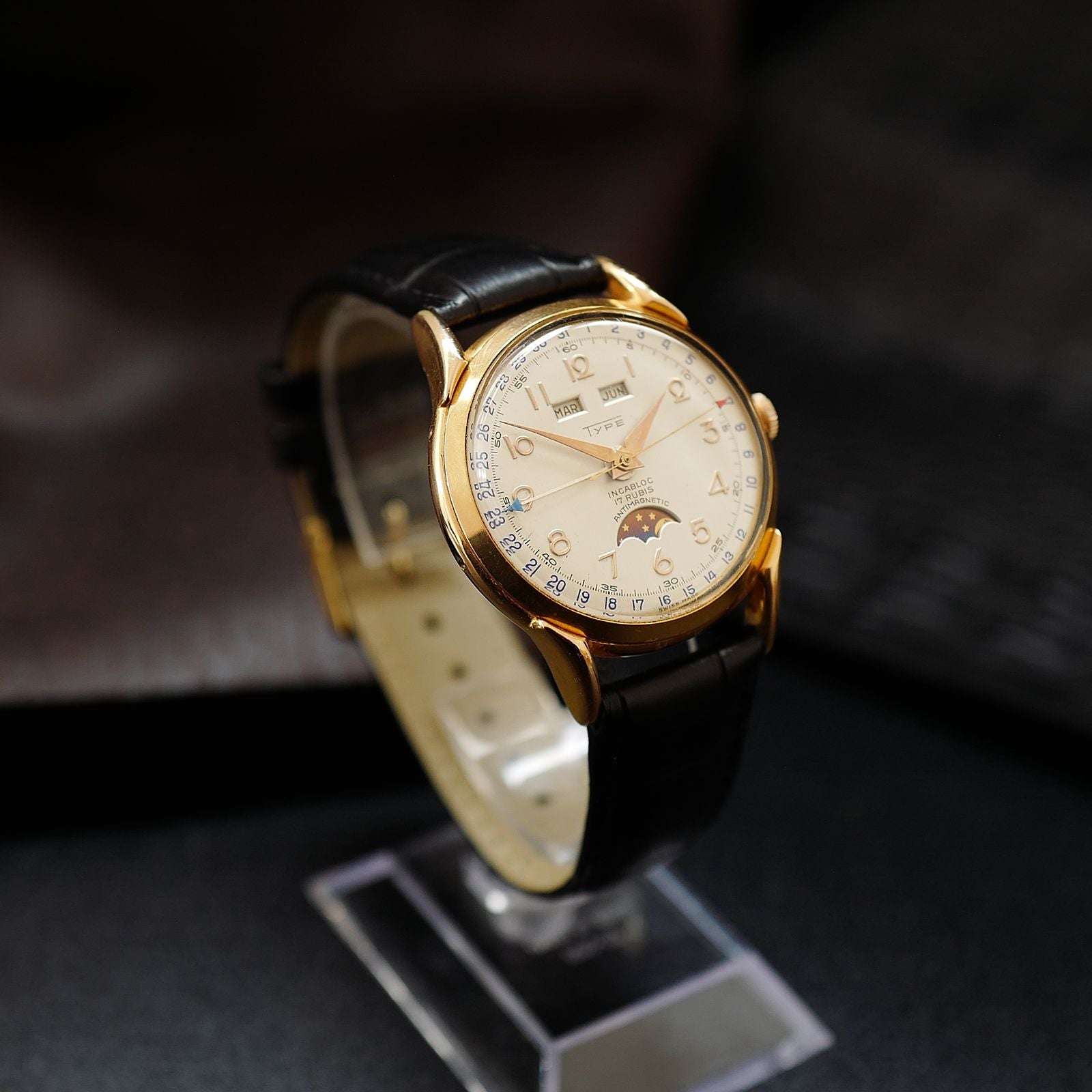 TYPE Triple Date Moonphase