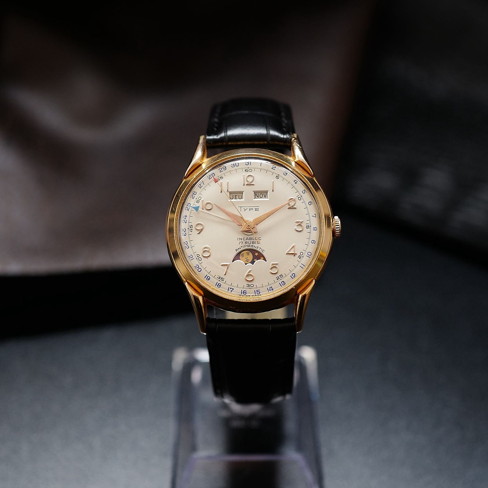 TYPE Triple Date Moonphase