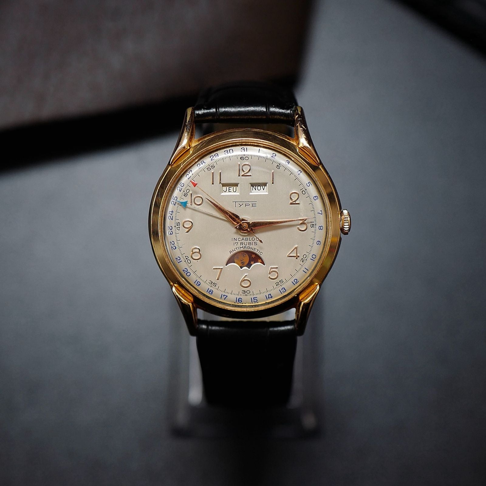 TYPE Triple Date Moonphase