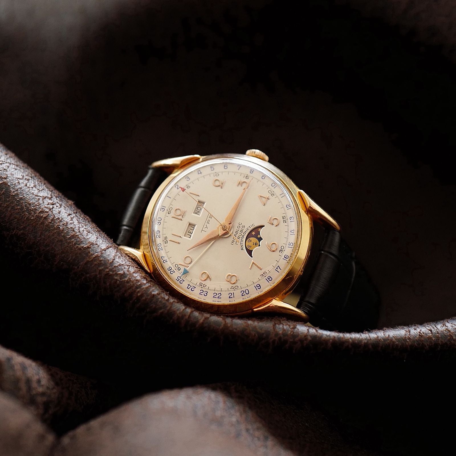 TYPE Triple Date Moonphase