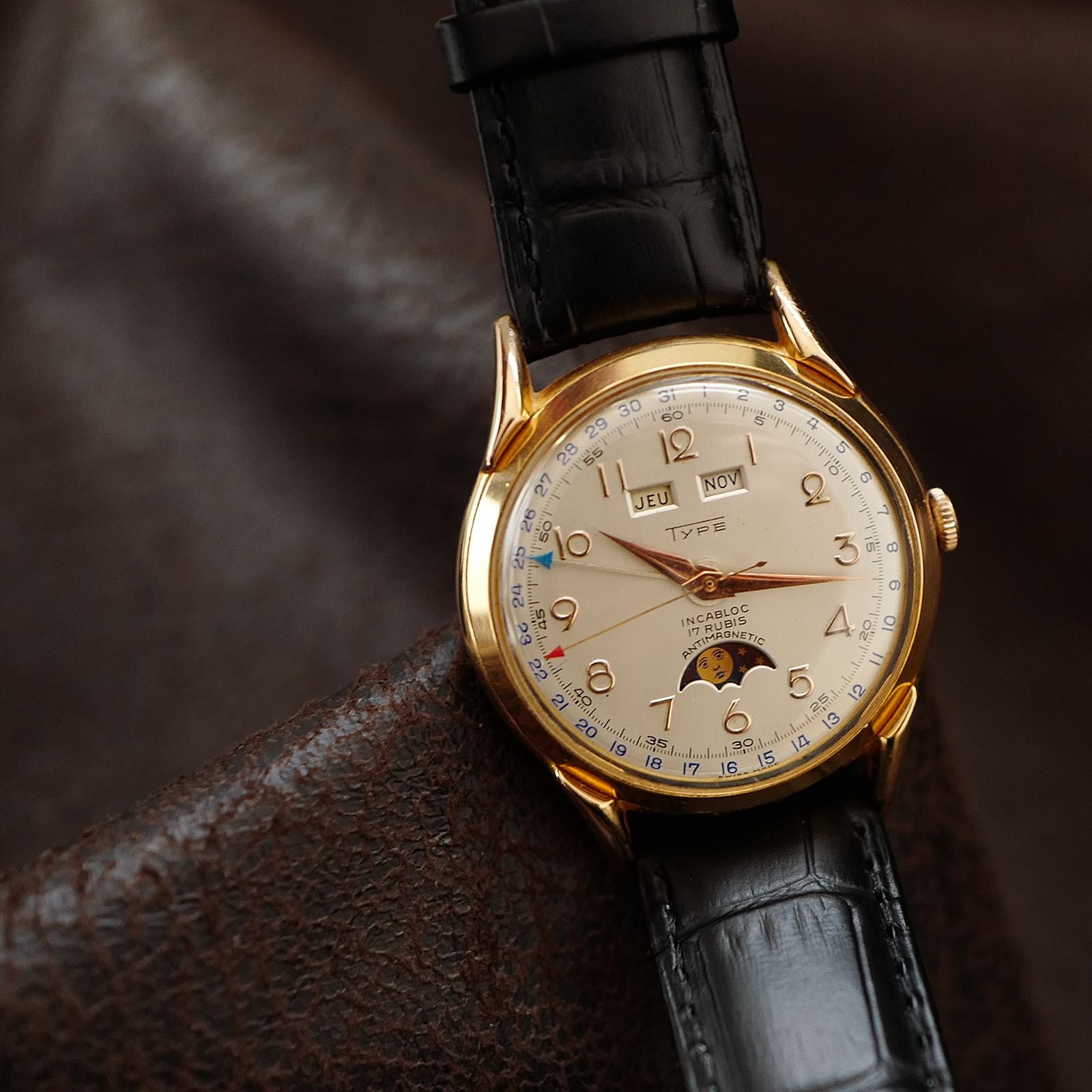 TYPE Triple Date Moonphase