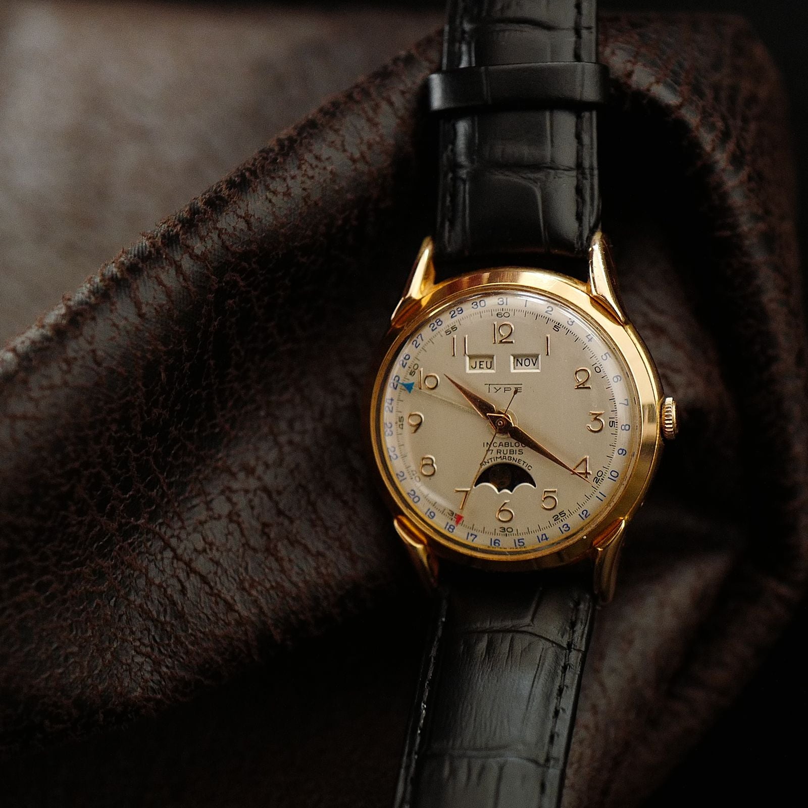 TYPE Triple Date Moonphase