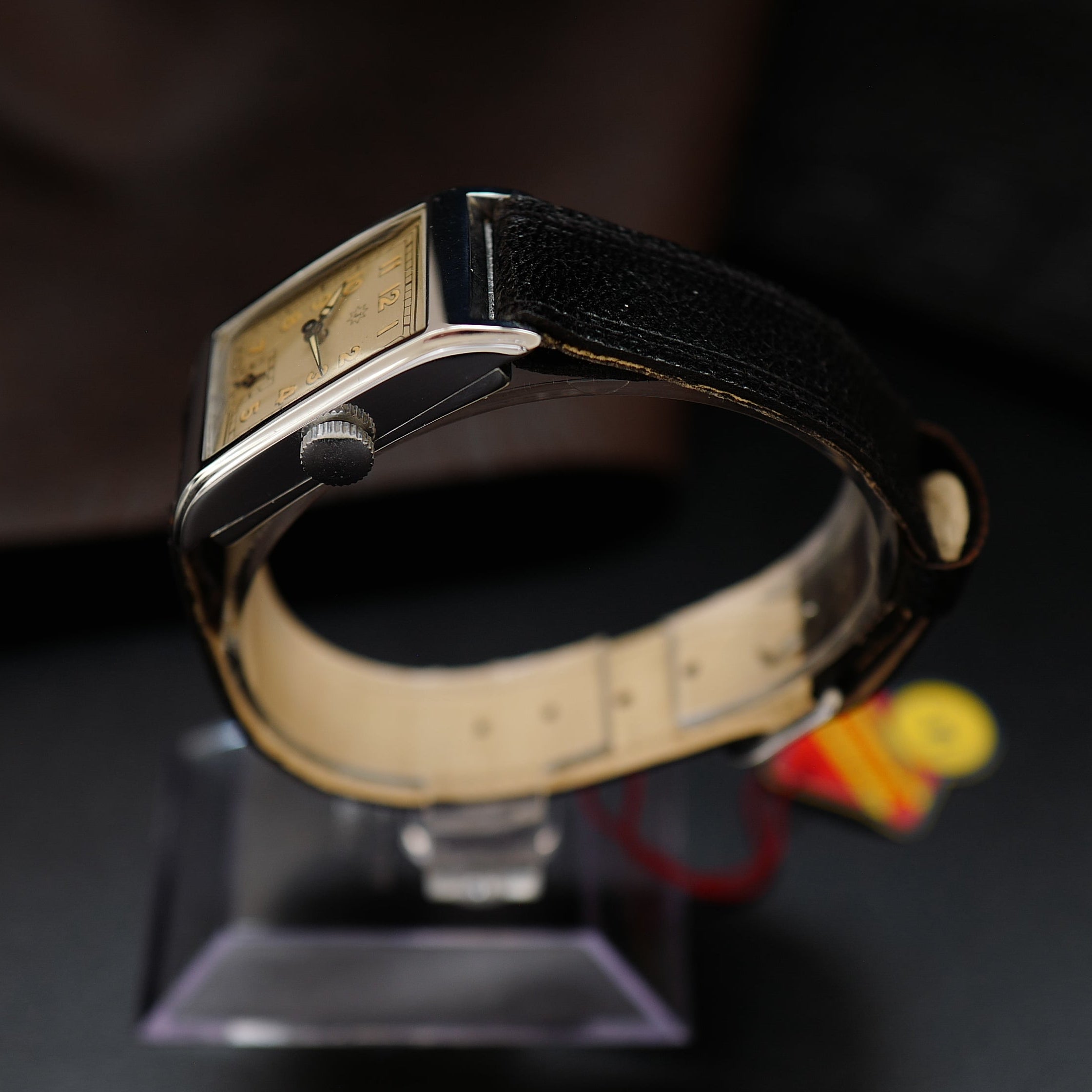 Junghans Tank Art Deco German Military WWII N.O.S