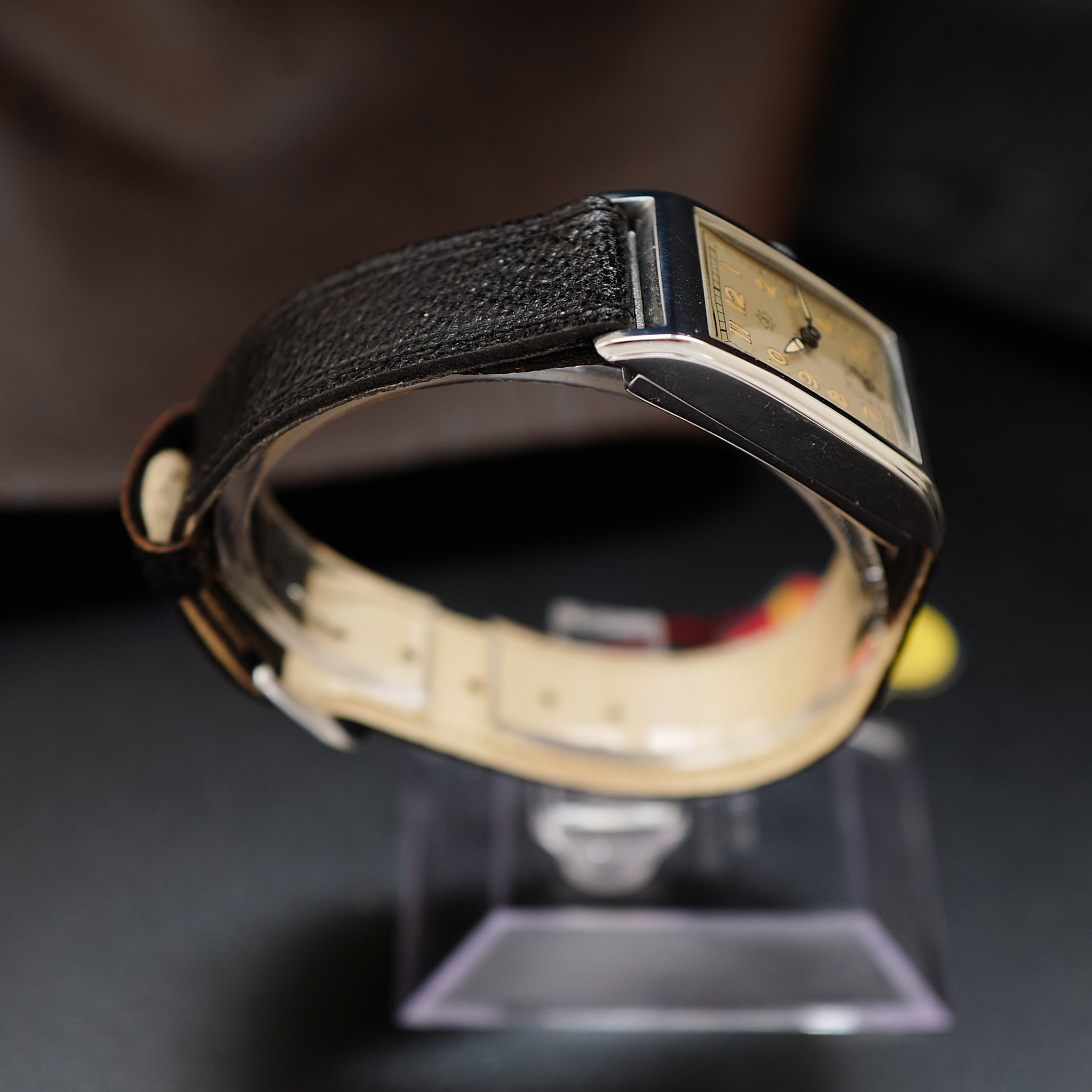 Junghans Tank Art Deco German Military WWII N.O.S