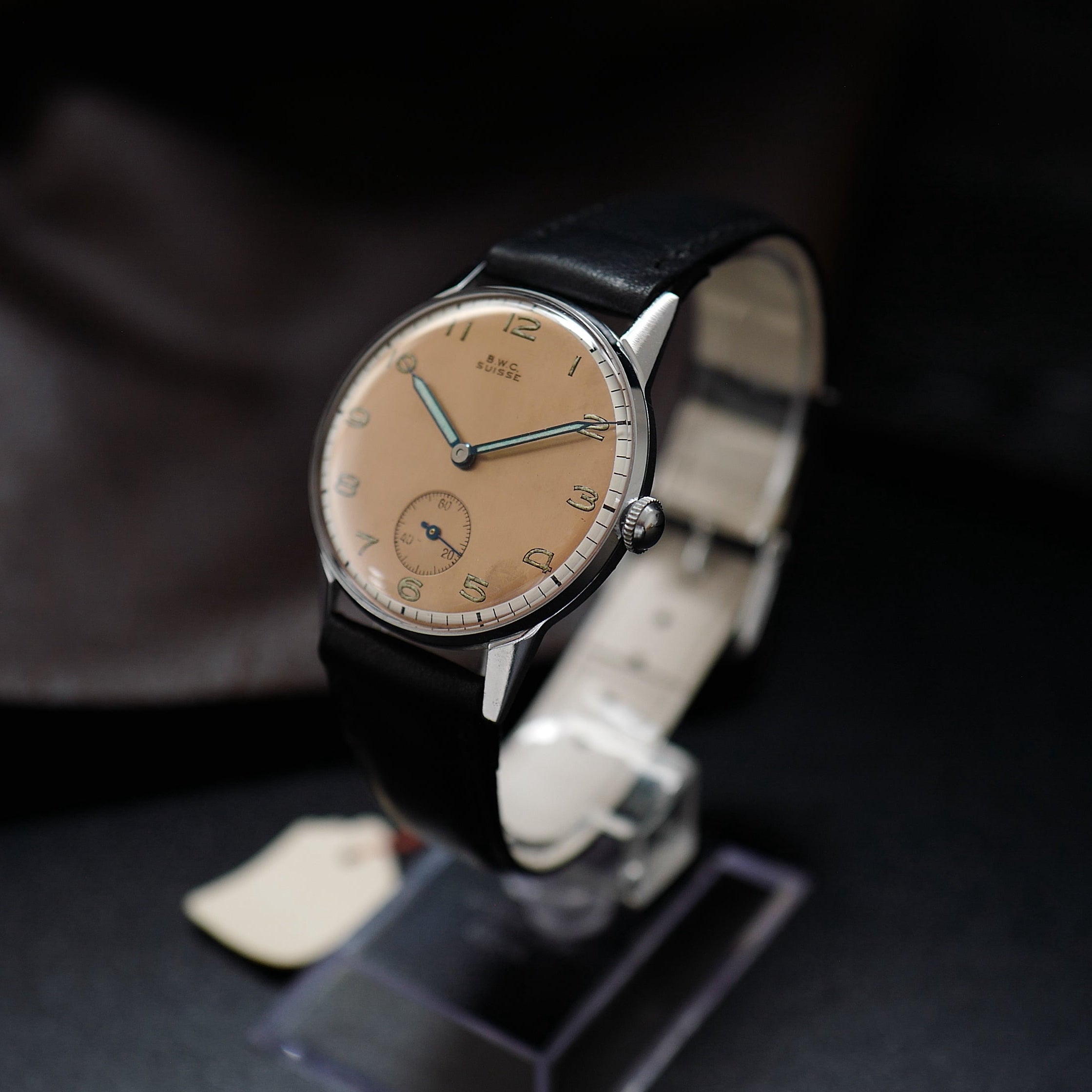BWC - Buttes Watch Cie - Salmon Dial Two Tone 1950's