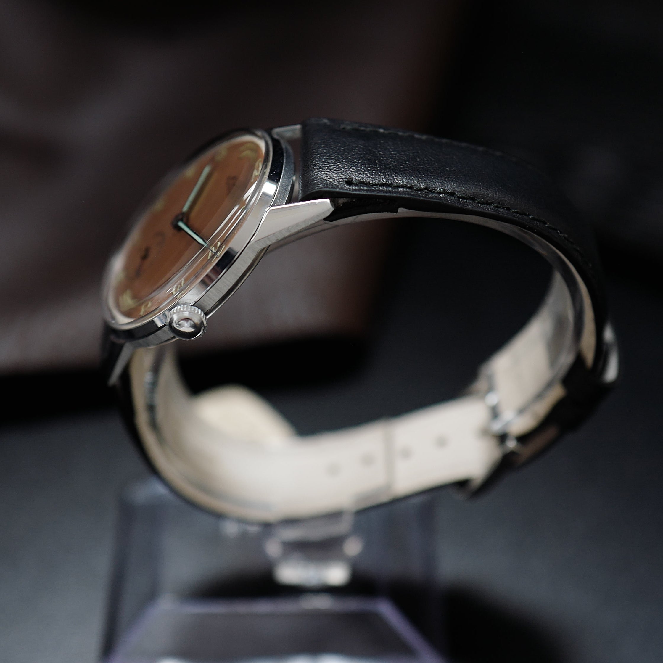 BWC - Buttes Watch Cie - Salmon Dial Two Tone 1950's