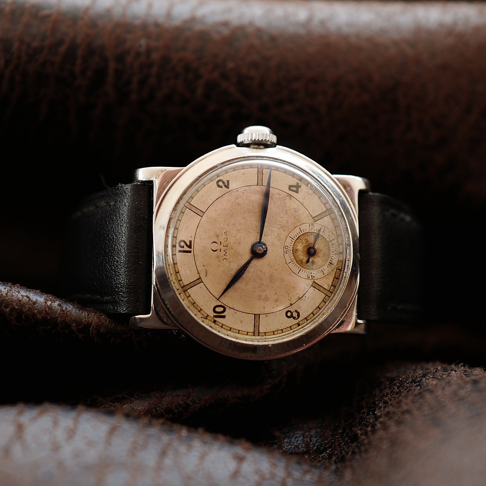 Omega CK 785 AF - Foibos Art Deco Two Tone 1930s