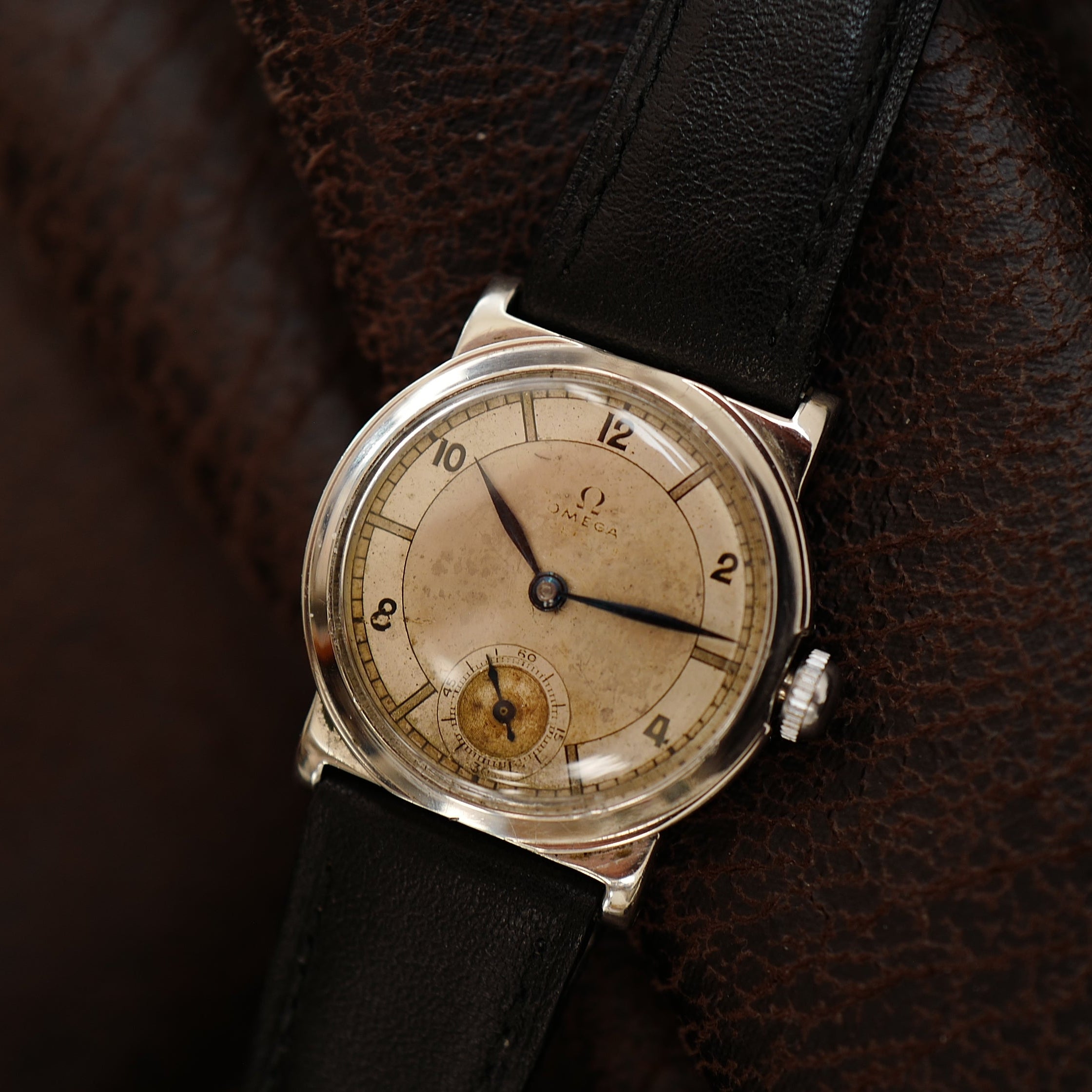 Omega CK 785 AF - Foibos Art Deco Two Tone 1930's