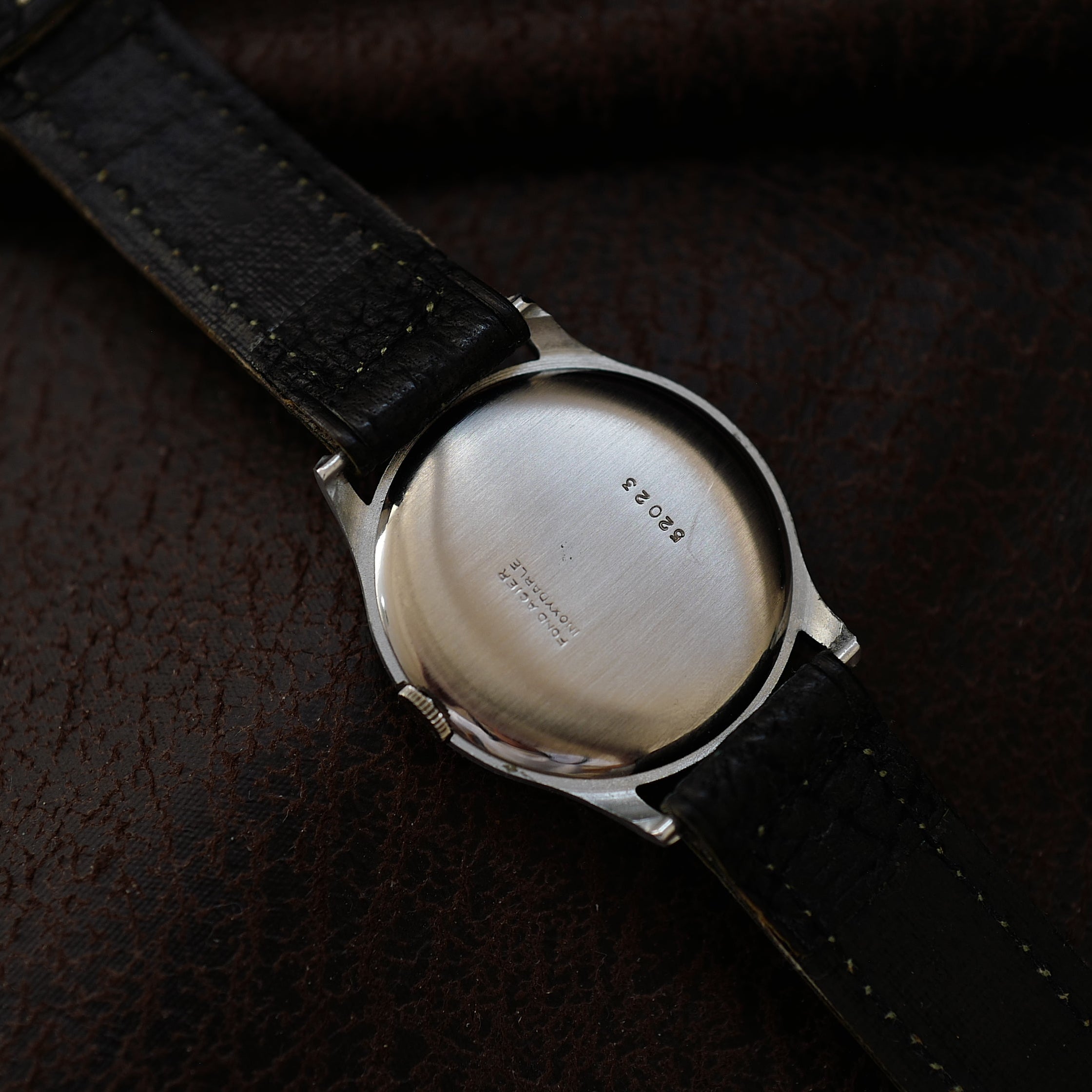Arsa Type Calatrava Grey Dial Two Tone - Military WWII N.O.S (Auguste Reymond)