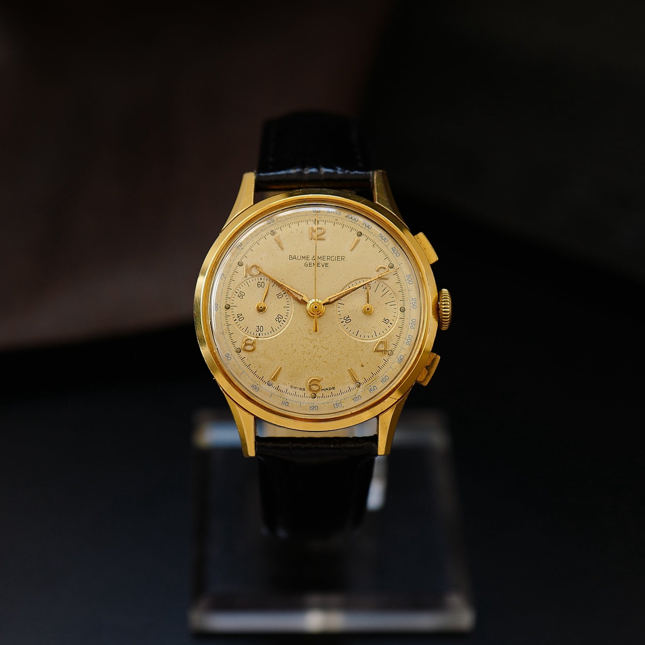 Baume & Mercier Chronograph - Gold Plated 1960’s